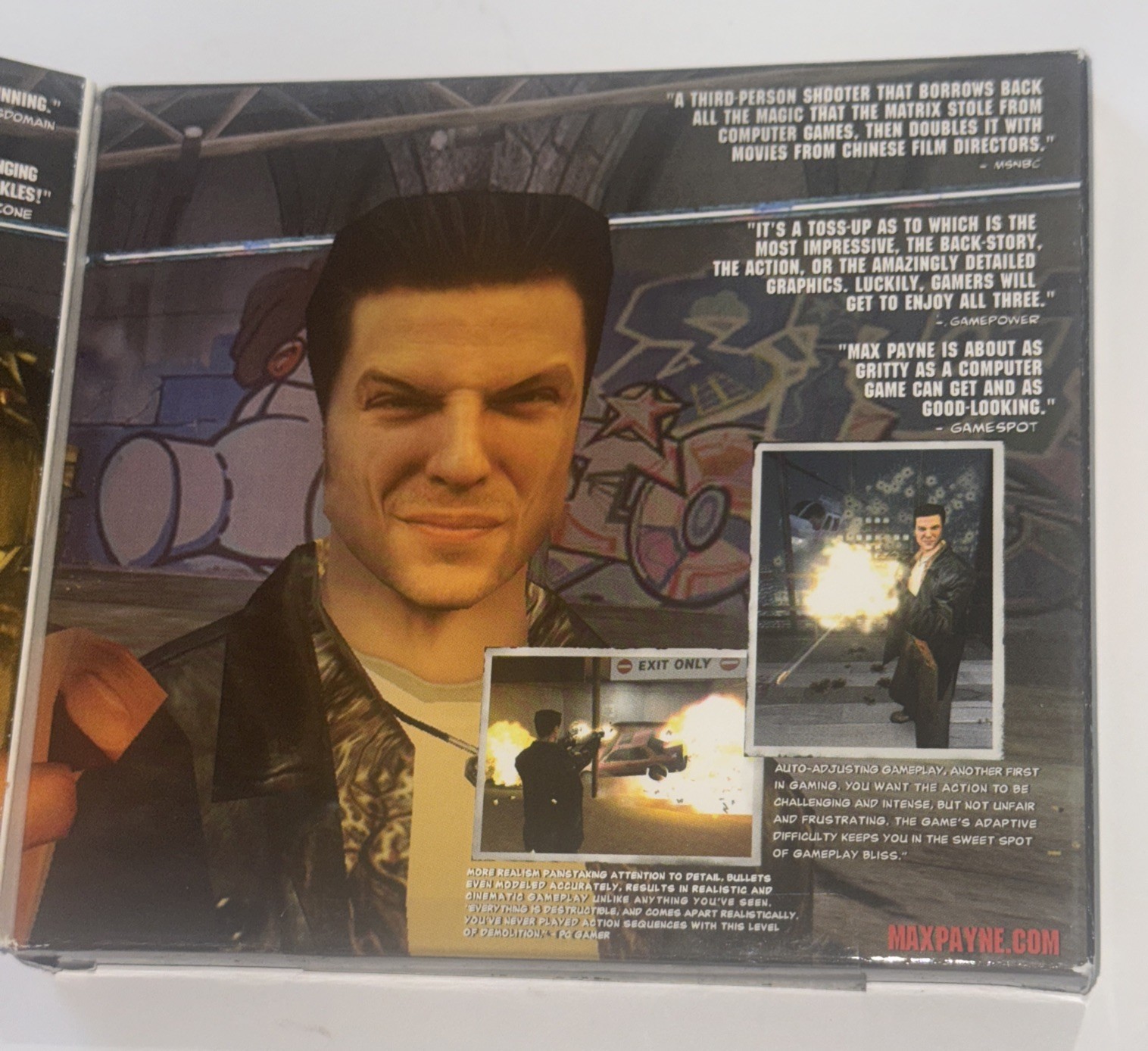 Max Payne – First Person Shooter PC Computer Game by Rockstar Games – New/Sealed