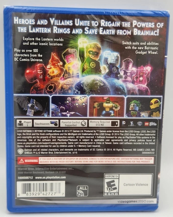 LEGO Batman 2: DC Super Heroes + LEGO Batman 3: Beyond Gotham Brand New Bundle