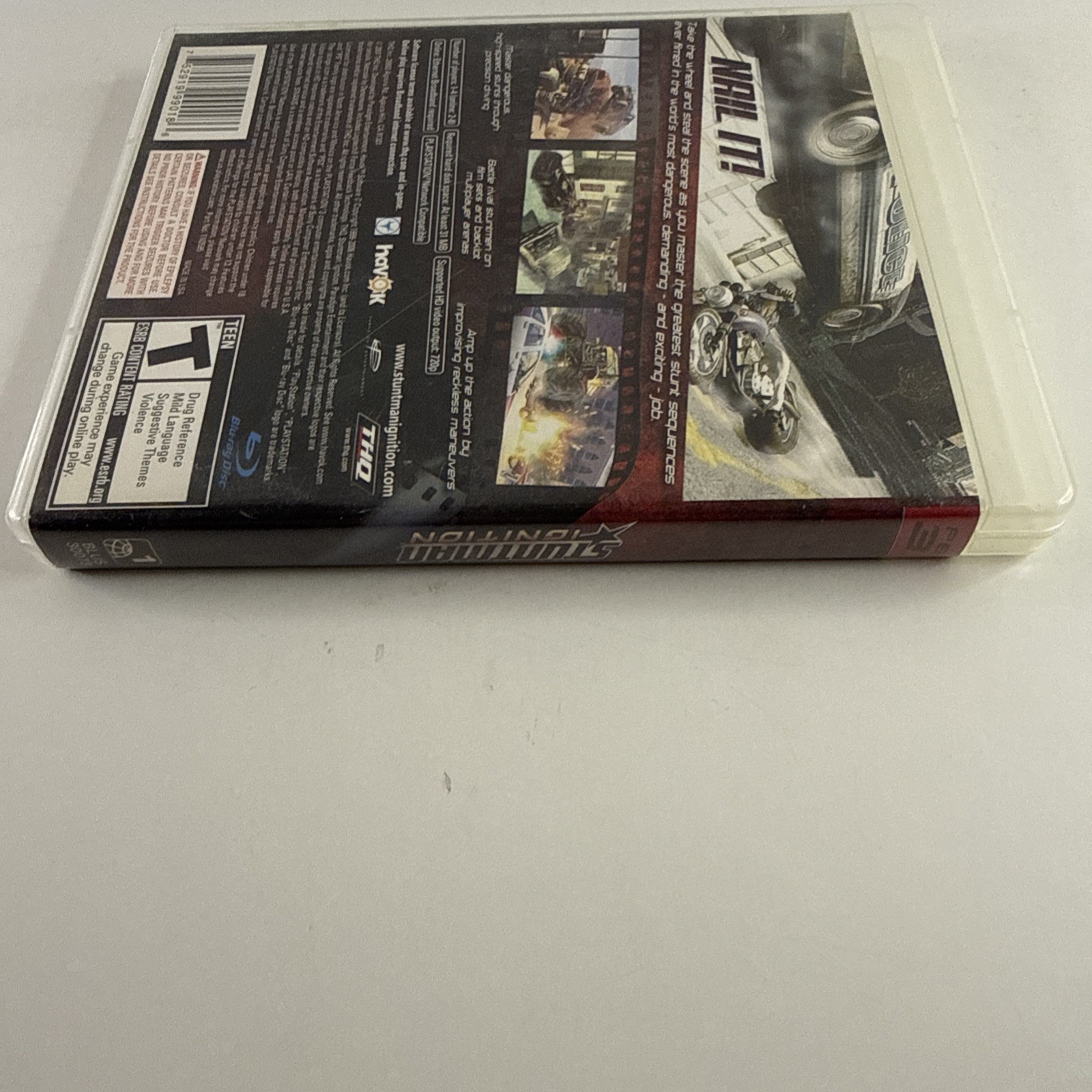 Stuntman: Ignition (Sony PlayStation 3, 2007) Game/Case Tested