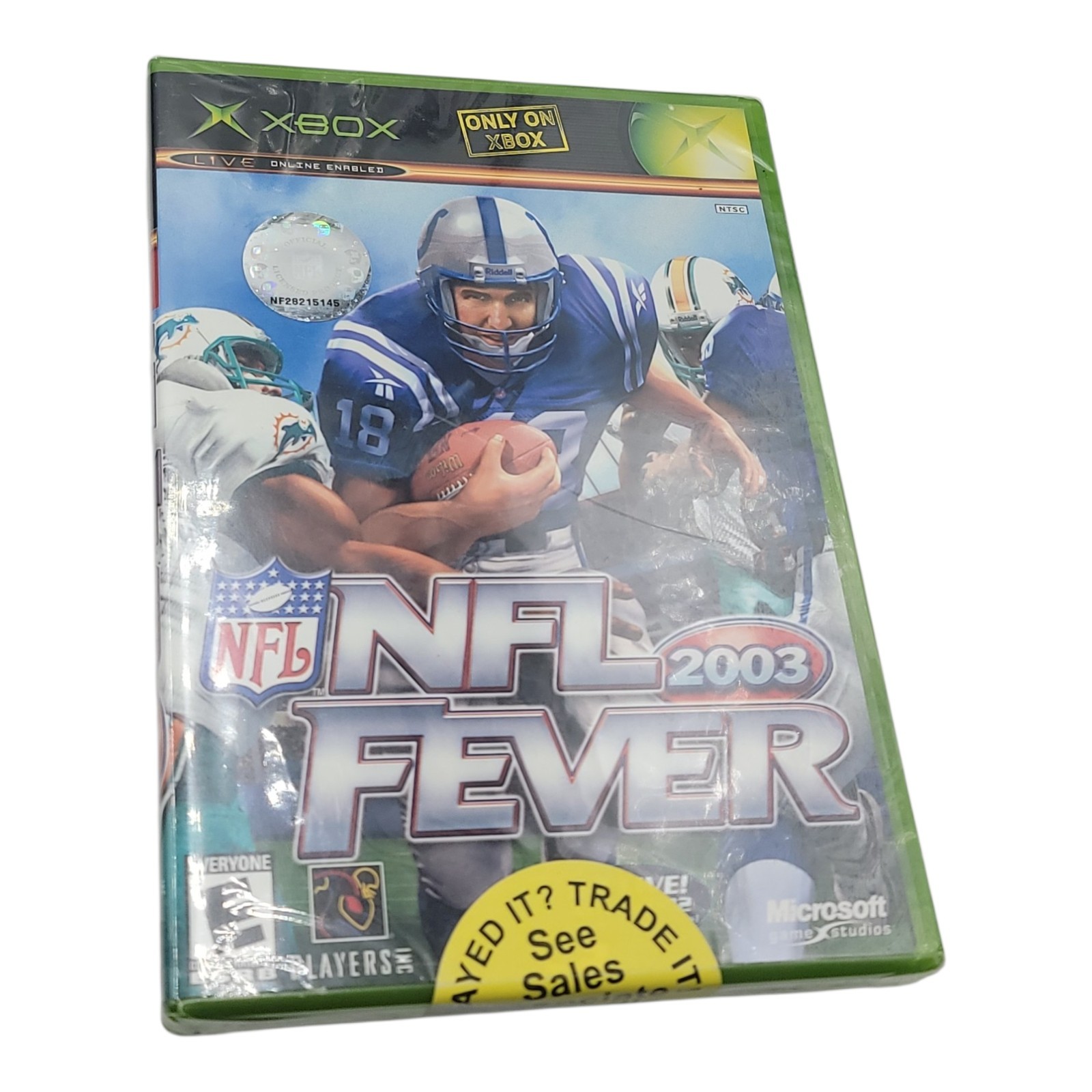 NFL Fever 2003 (Microsoft Xbox, 2002) Football Video Game Brand new sealed NIB