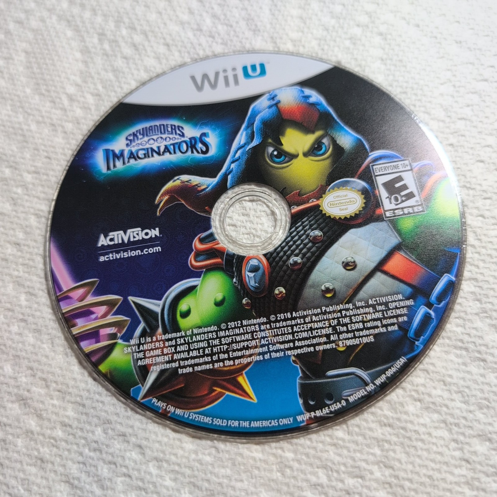 Skylanders Imaginators (Nintendo Wii U, 2016) DISC ONLY – TESTED