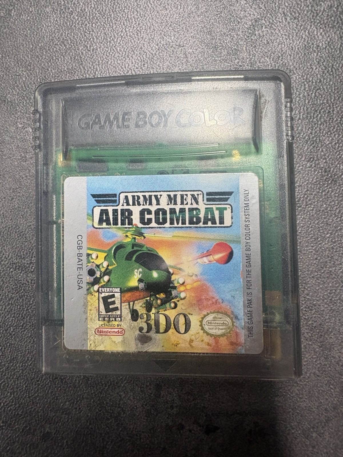 Army Men: Air Combat for Gameboy Color Authentic & Tested