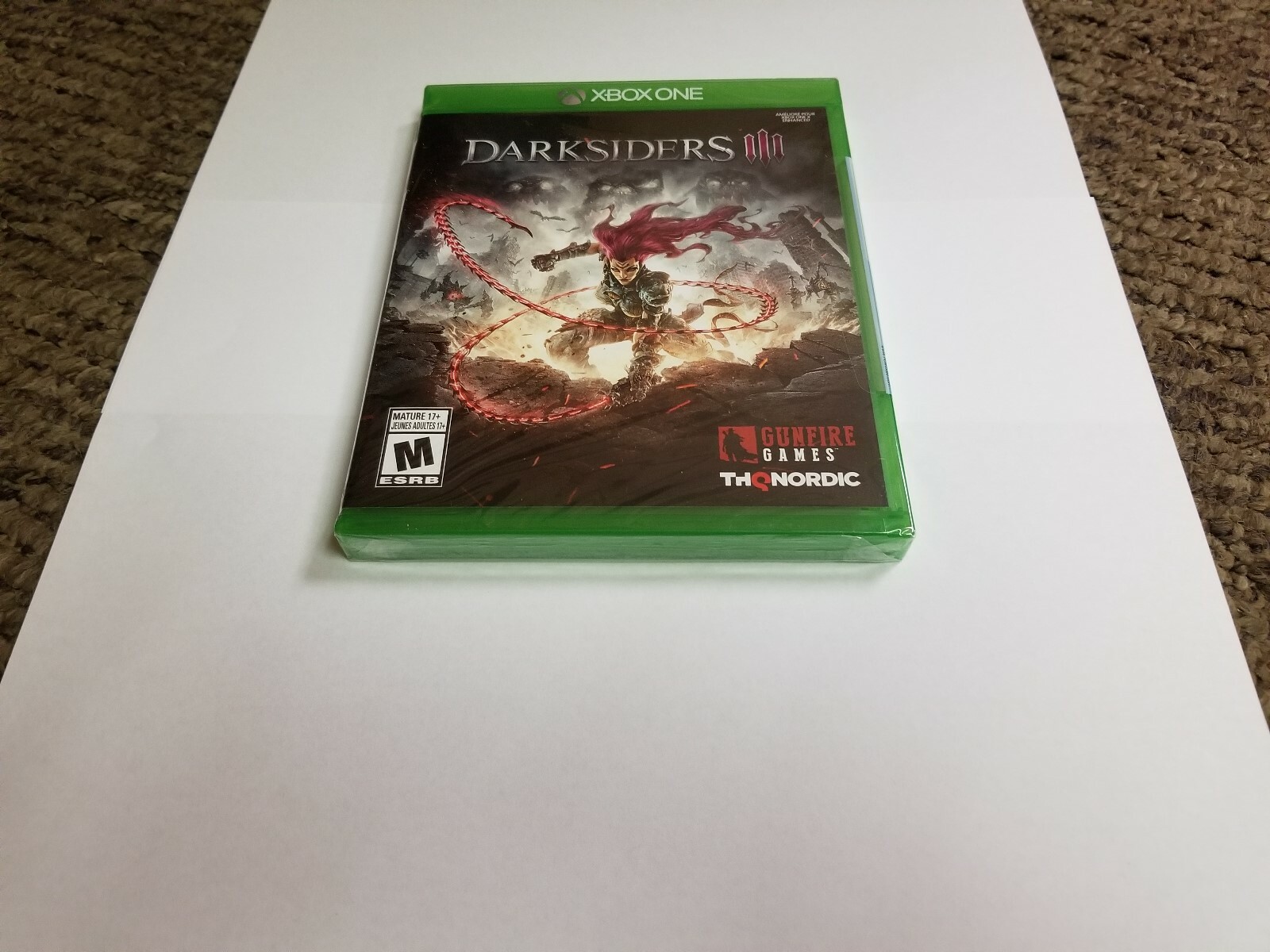 Darksiders III (Microsoft Xbox One, 2018) new