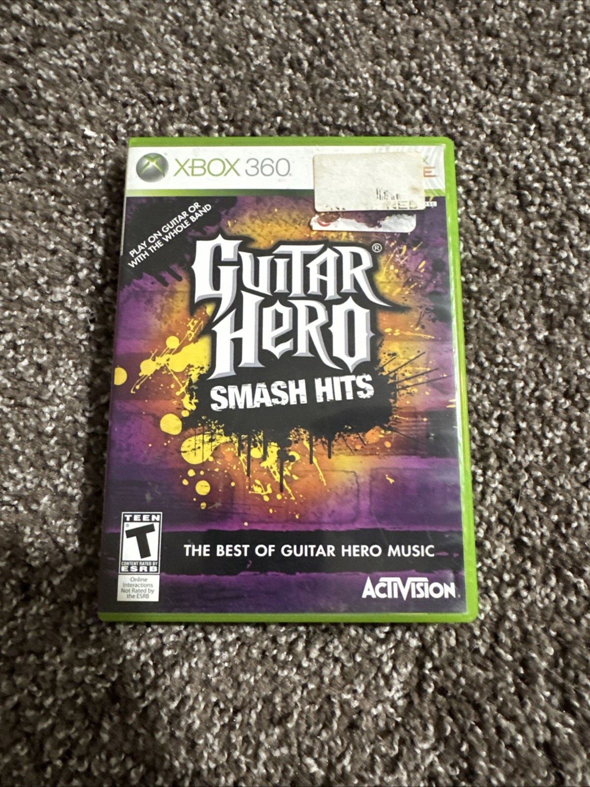 Guitar Hero: Smash Hits (Microsoft Xbox 360, 2009)