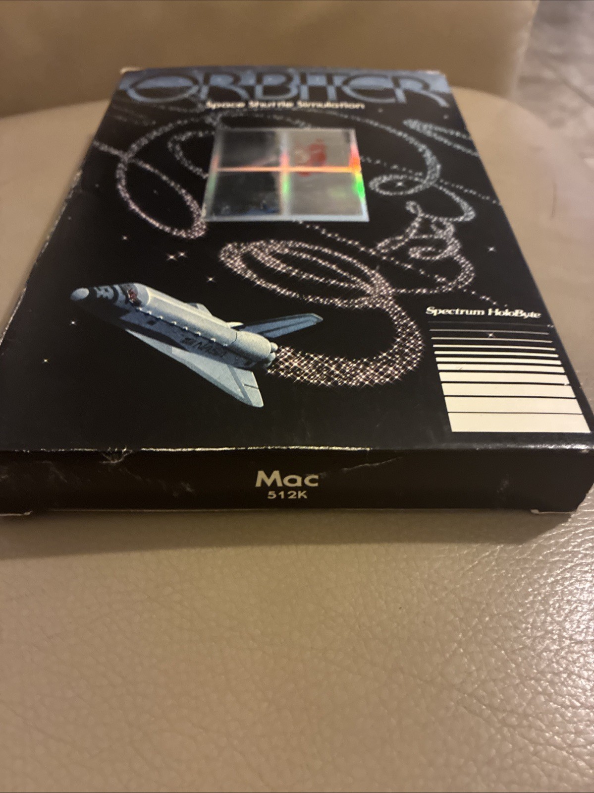 Orbiter Space Shuttle Simulation Big Box Macintosh NO DISK – Spectrum HoloByte