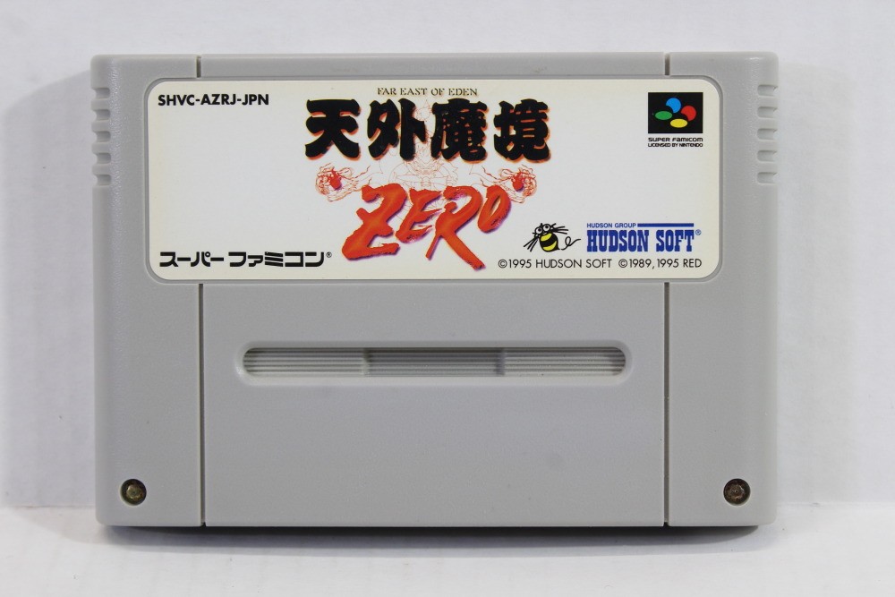 Tengai Makyo ZERO Far East of Eden SFC Nintendo Super Famicom SNES JP JPN Japan