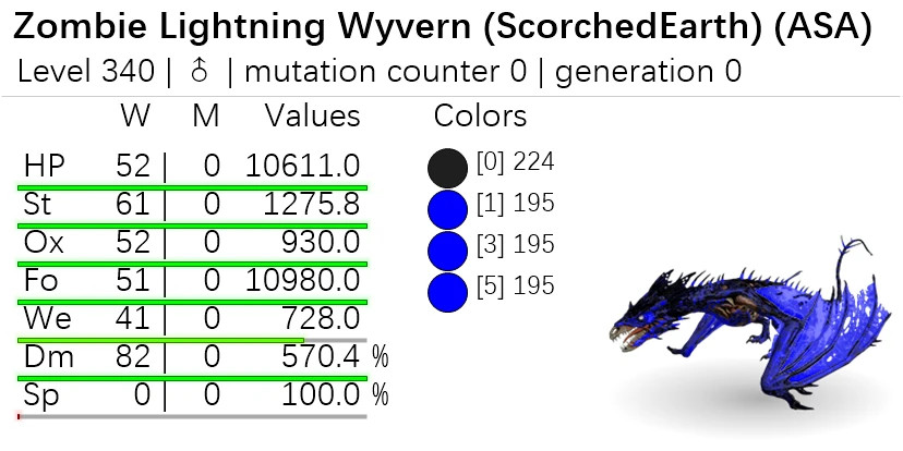 🔥ARK Survival Ascended OFFICIAL PVE – ZOMBIE WYVERN LIGHTING TOP