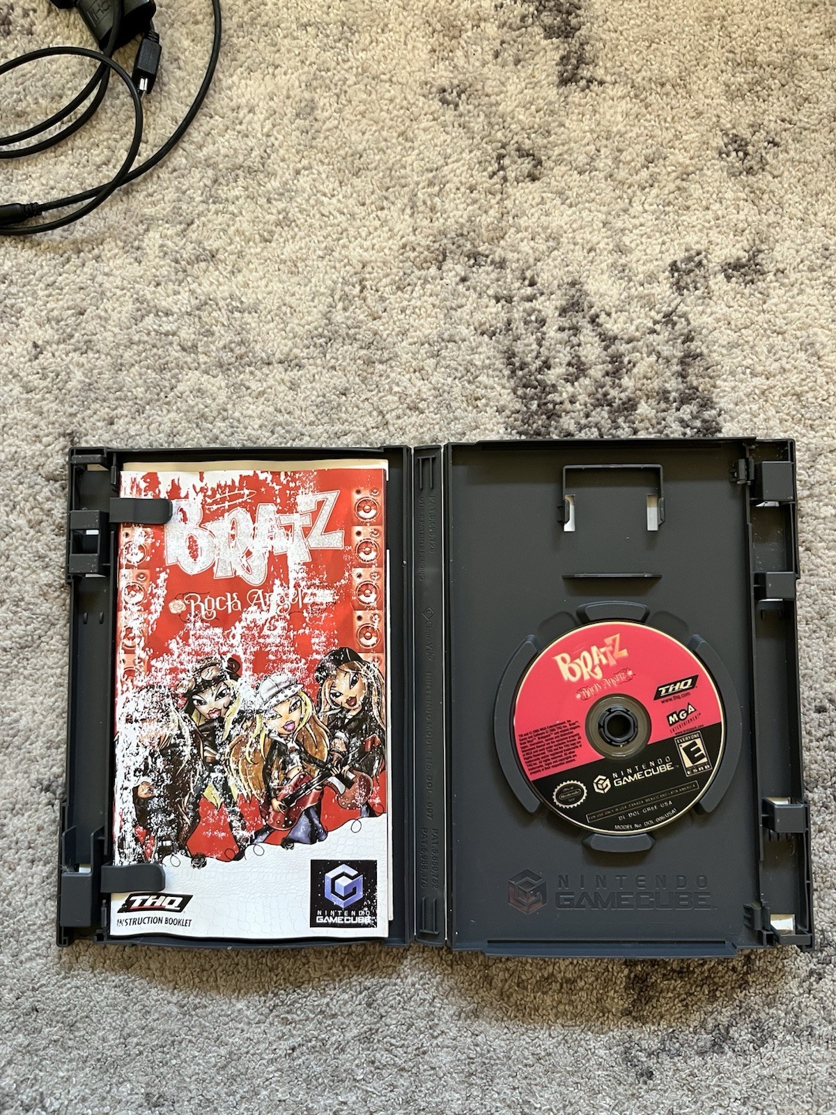 Bratz Rock Angelz Nintendo GameCube Complete CIB Authentic 2005