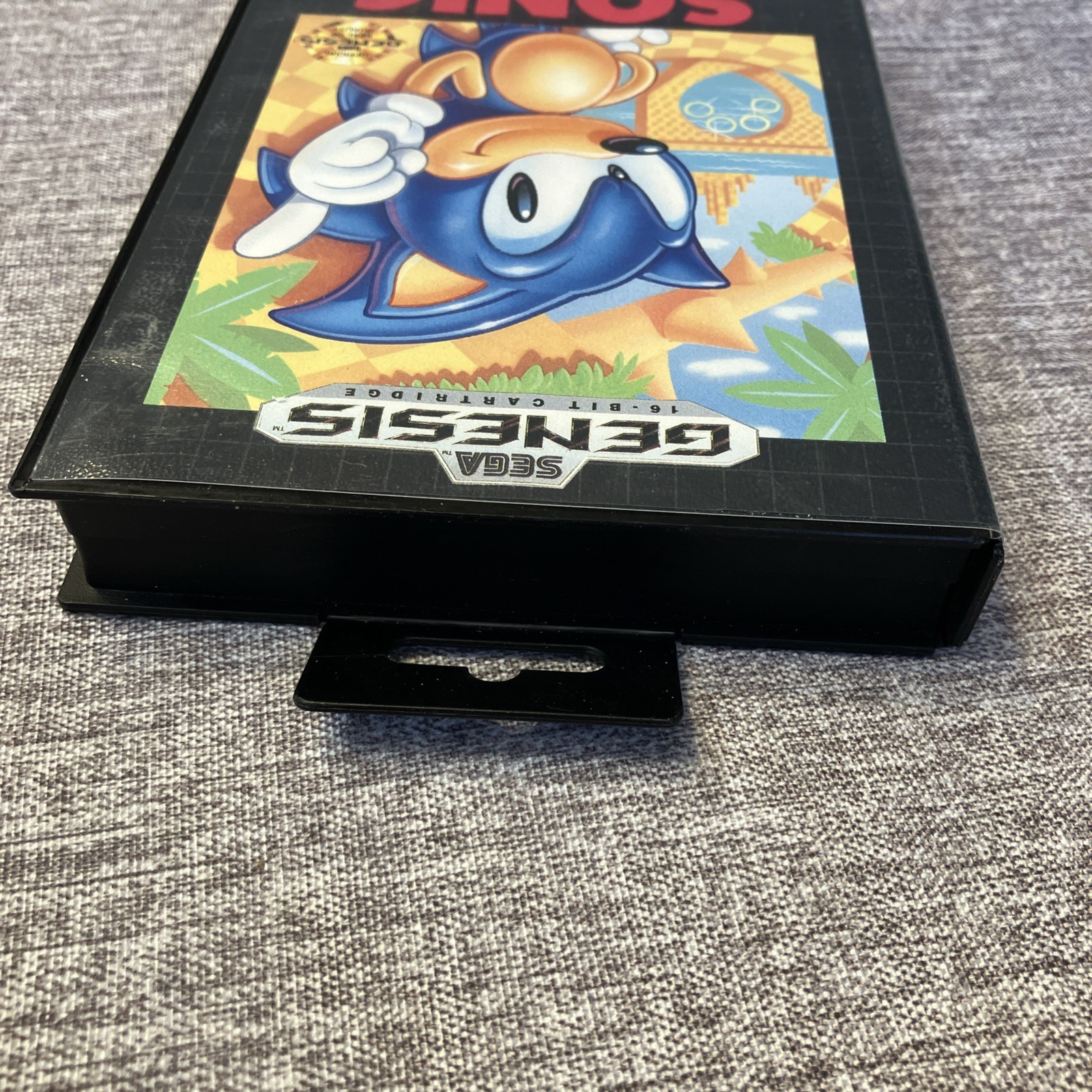 Sonic the Hedgehog Sega Genesis Game Retro Authentic 1991 READ