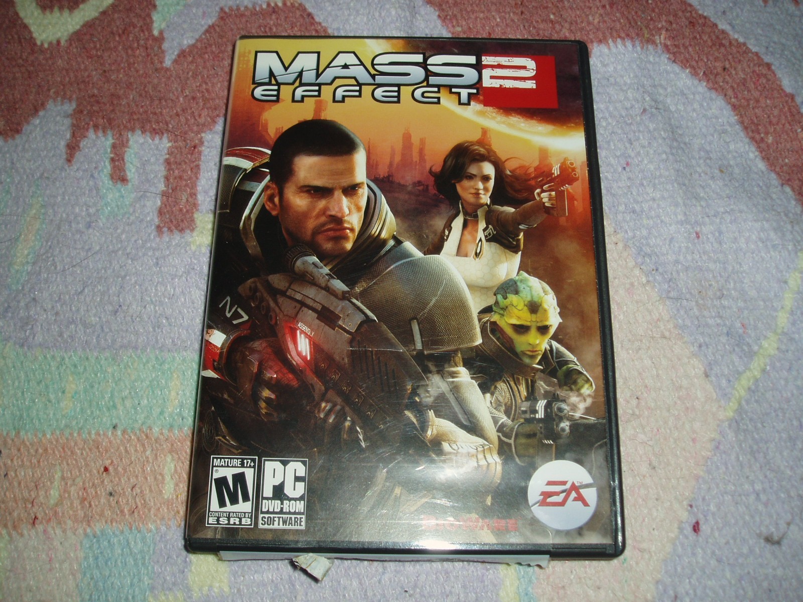MASS EFFECT 2 PC DVD EA BIOWARE GAMES – DVD COMPATIBLE INTERNET REQUIRED