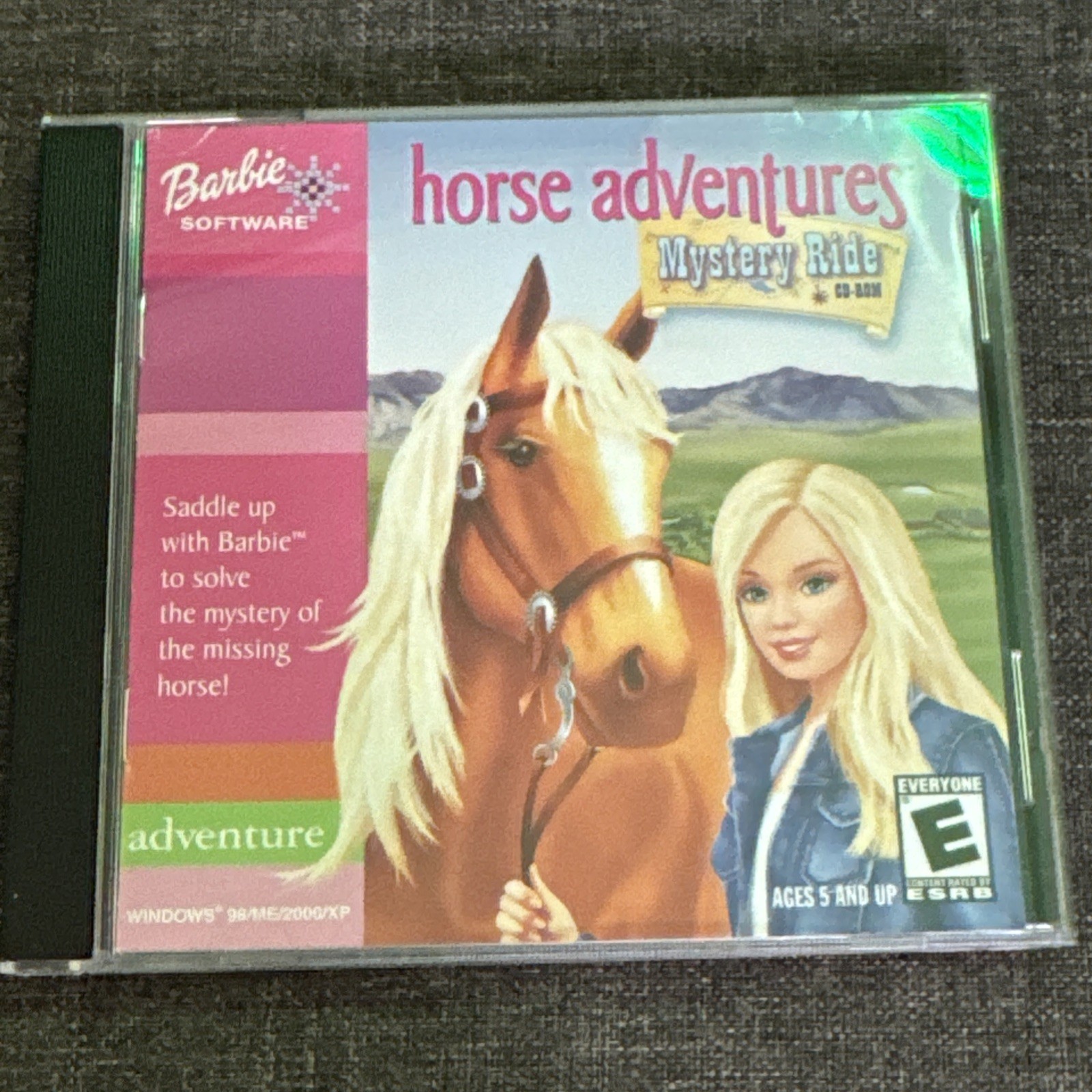 Barbie Horse Adventures: Mystery Ride Windows 98 PC CD-ROM, 2003