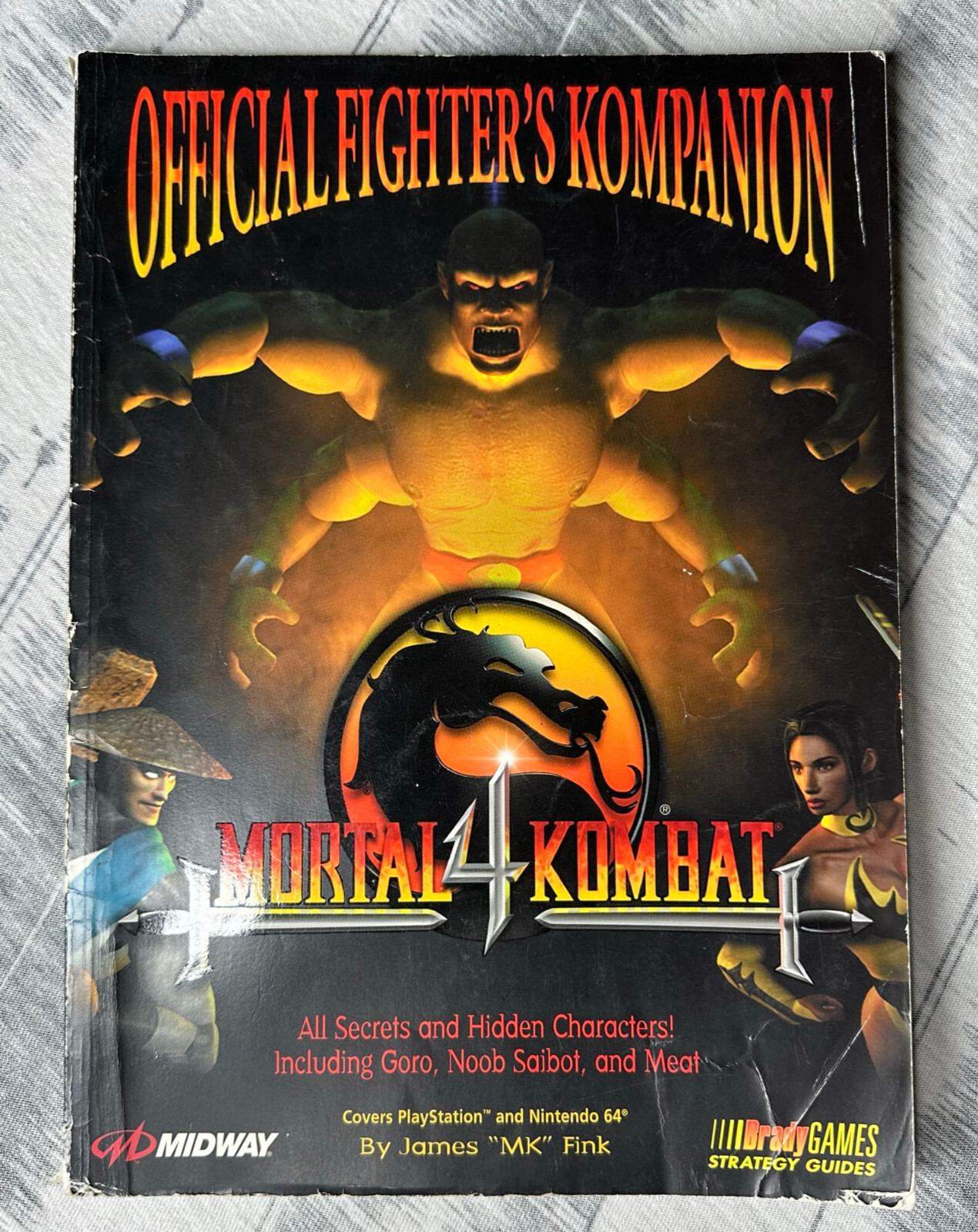 Official Mortal Kombat 4 Fighter’s Kompanion