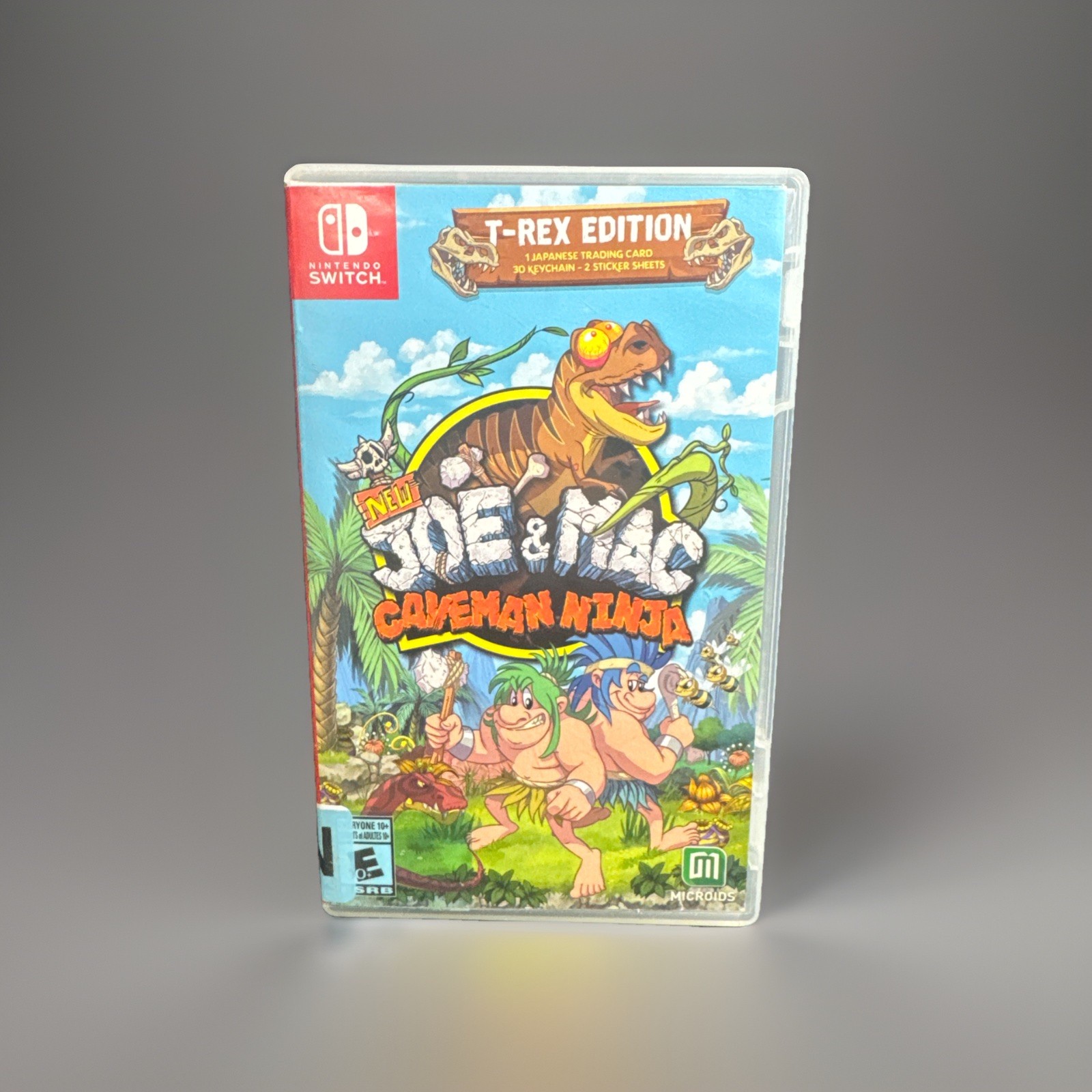New Joe and Mac: Caveman Ninja T-Rex Edition Nintendo Switch Ex-Library Game