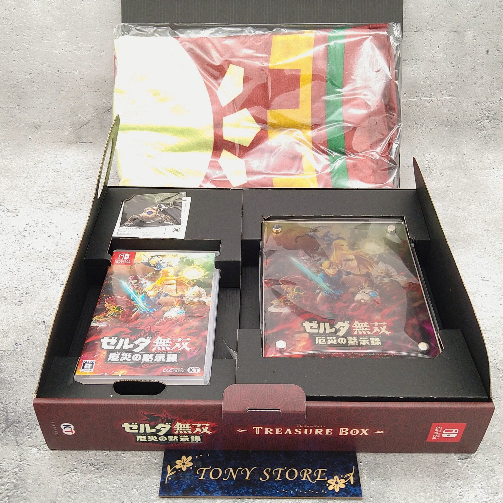 Nintendo Switch Hyrule Warriors Age Of Calamity Treasure Box Limited Japan Game