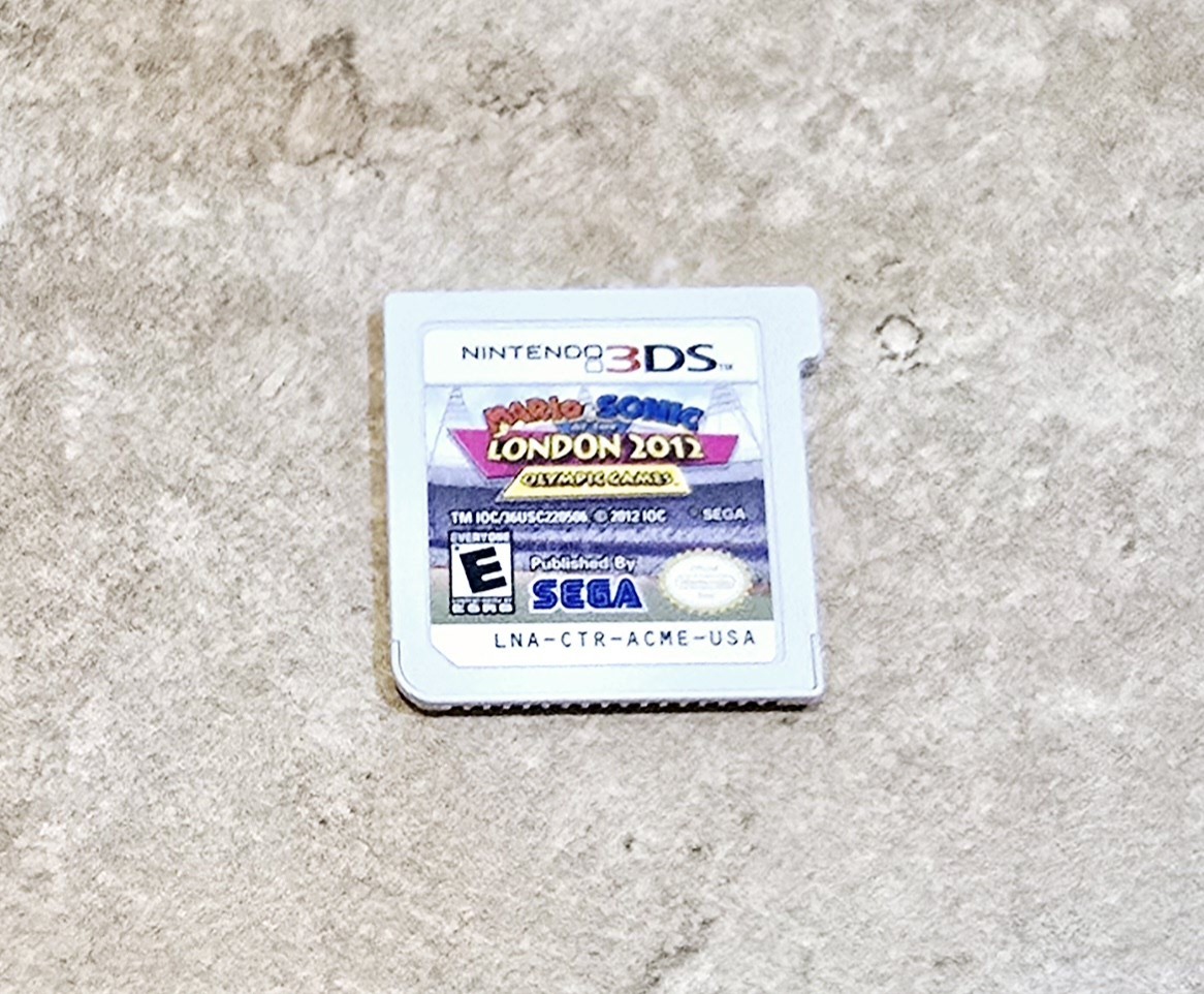 Mario & Sonic At The London 2012 Olympic Games Nintendo 3DS Video Game Clean