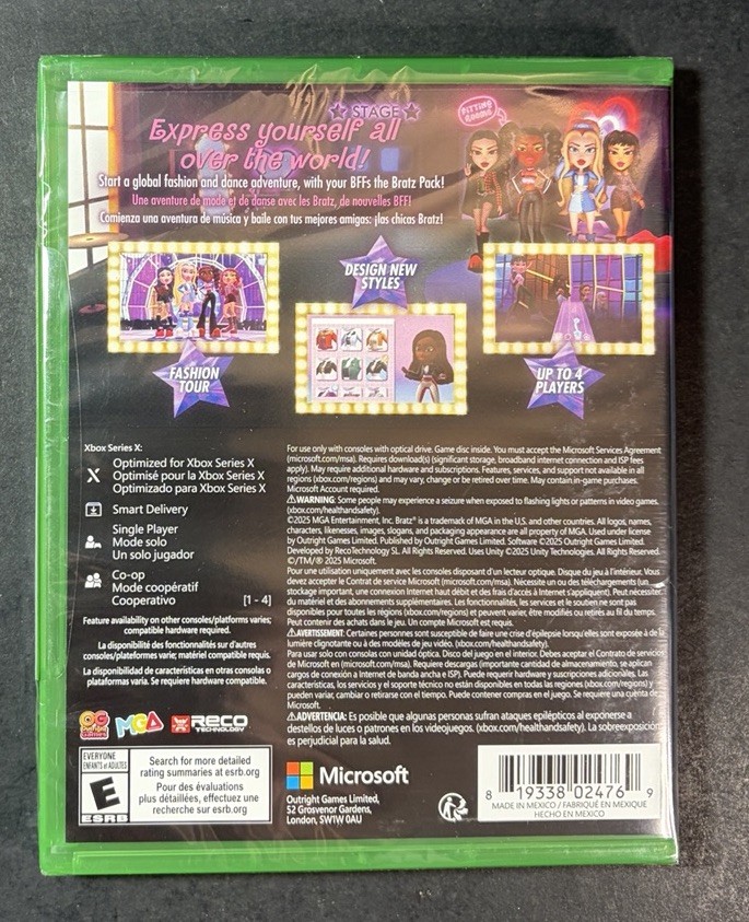 Bratz [ Rhythm & Style ] (XBOX ONE / SERIES X) NEW