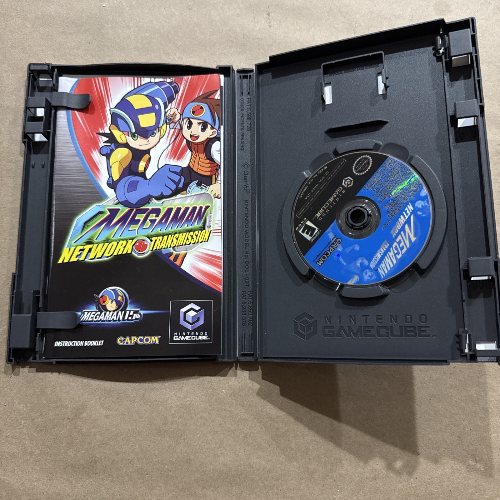 Mega Man Network Transmission Nintendo GameCube 2003 Complete Box Manual CIB