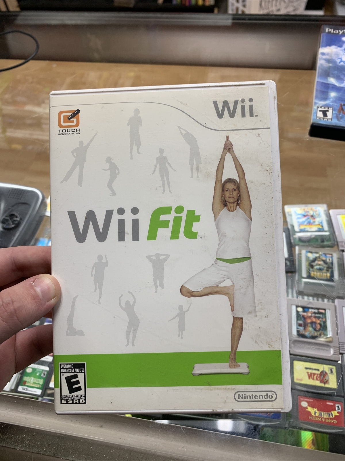 Wii Fit (nintendo Wii) disc, case, No manual