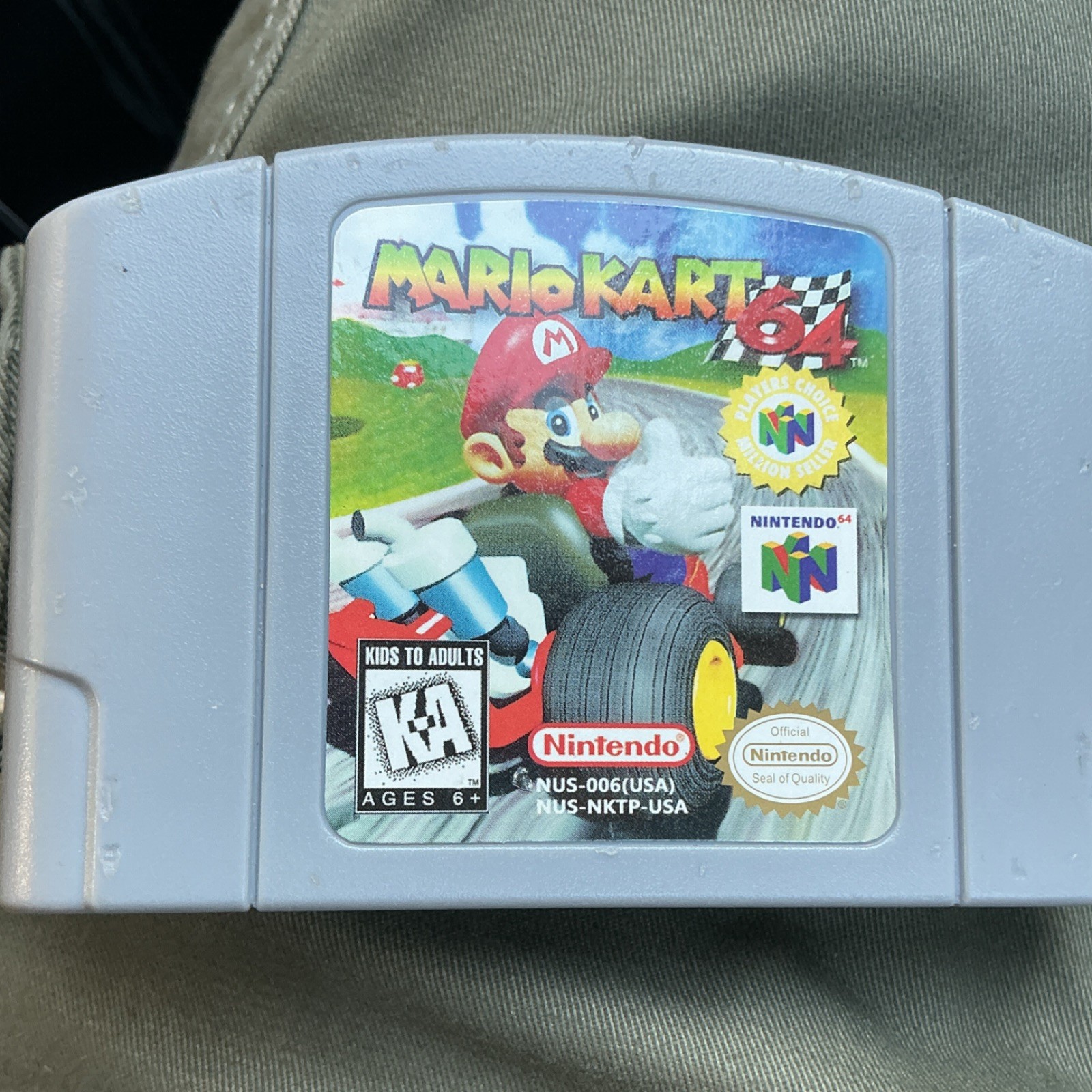 Nintendo Mario Kart 64 Nintendo 64 NTSC-U/C K-A Racing Mario Kart Series