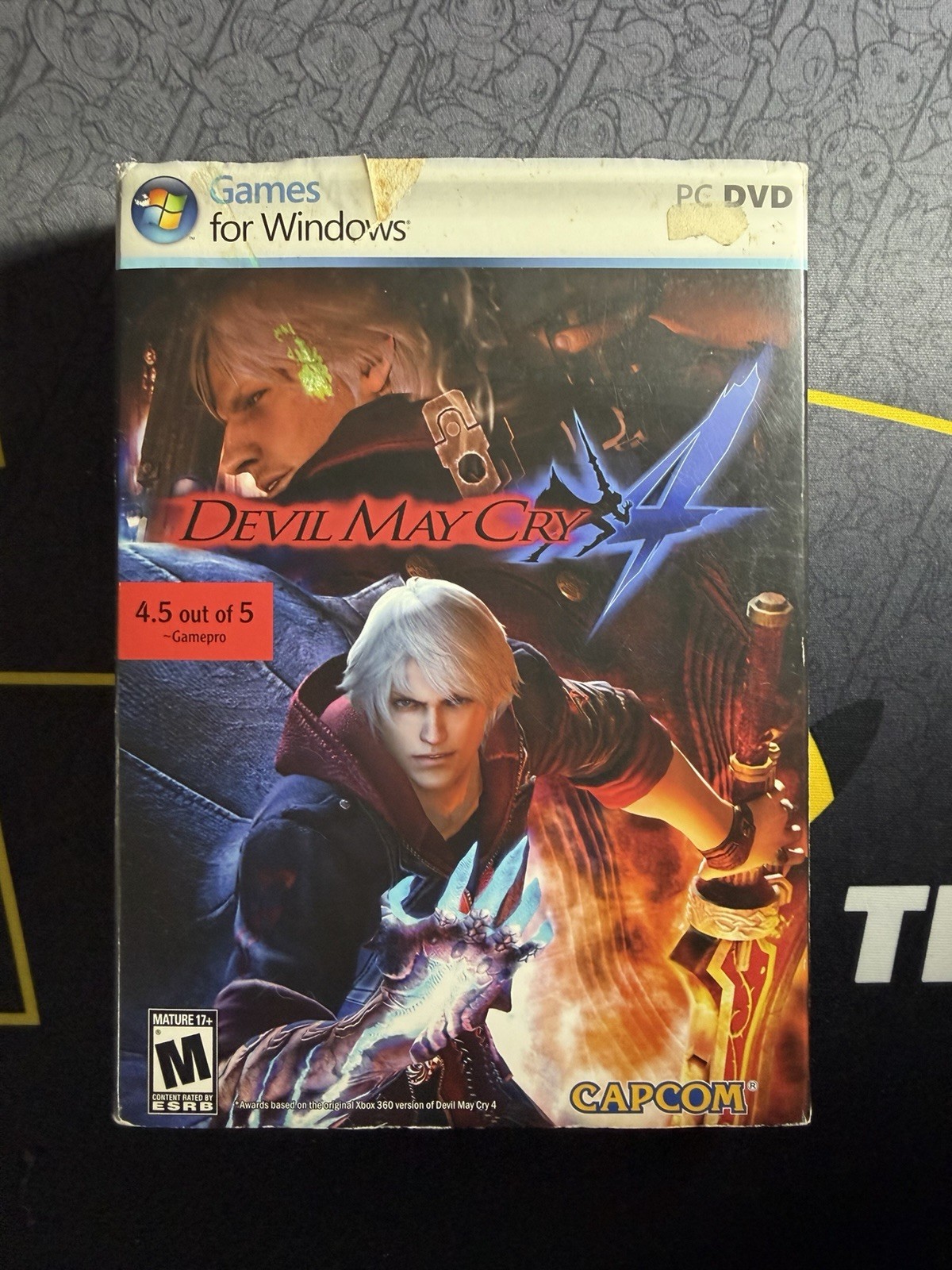 New Sealed 2008 Devil May Cry 4 Capcom ( PC DVD ) Games for Windows 17+mature