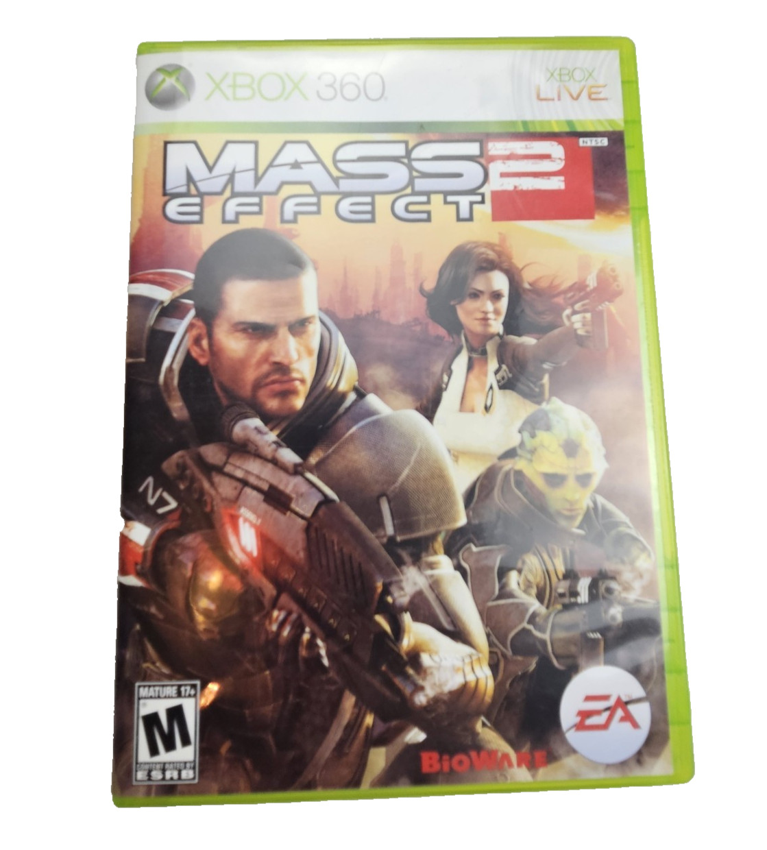 Mass Effect 2 (Microsoft Xbox 360, 2010) Complete w/ Manual