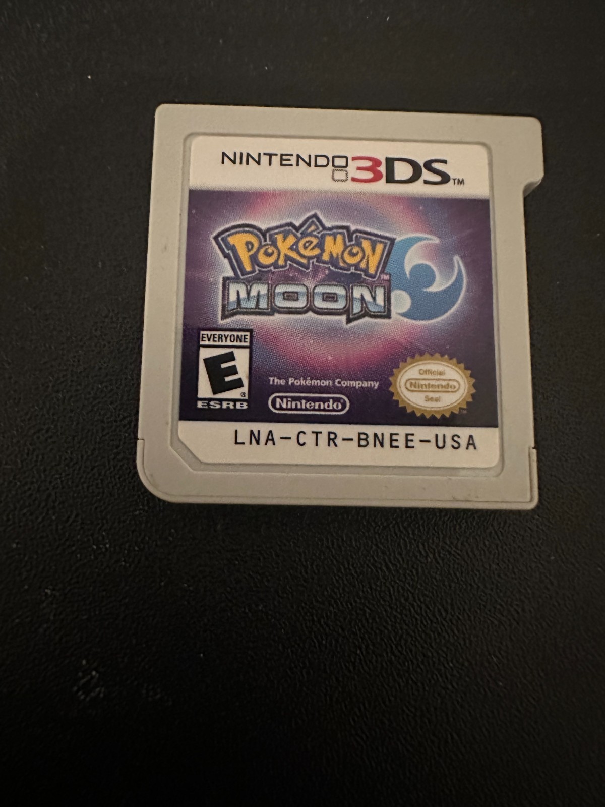 Pokemon Moon Nintendo 3DS Game Authentic Cartridge Only Tested Working