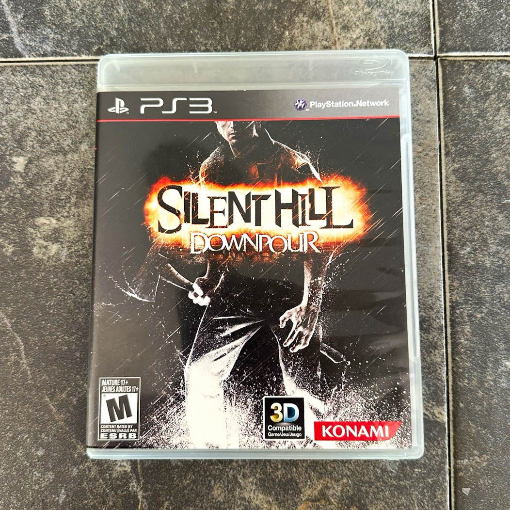 Konami Silent Hill: Downpour PS3 M Mature NTSC-U/C Survival Horror 2012 3D