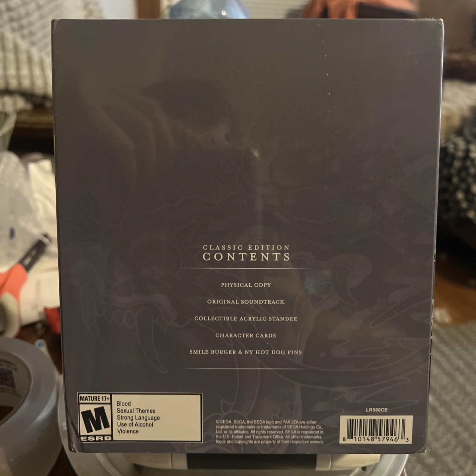 PlayStation 4 – Yakuza 4 Classic Edition – Brand New, Sealed — Limited Run #580