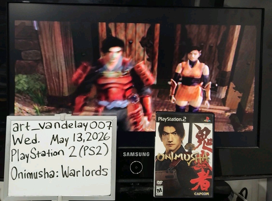 Onimusha: Warlords – (PlayStation 2 PS2, 2001) *CIB* VGC* Black Label* Tested!