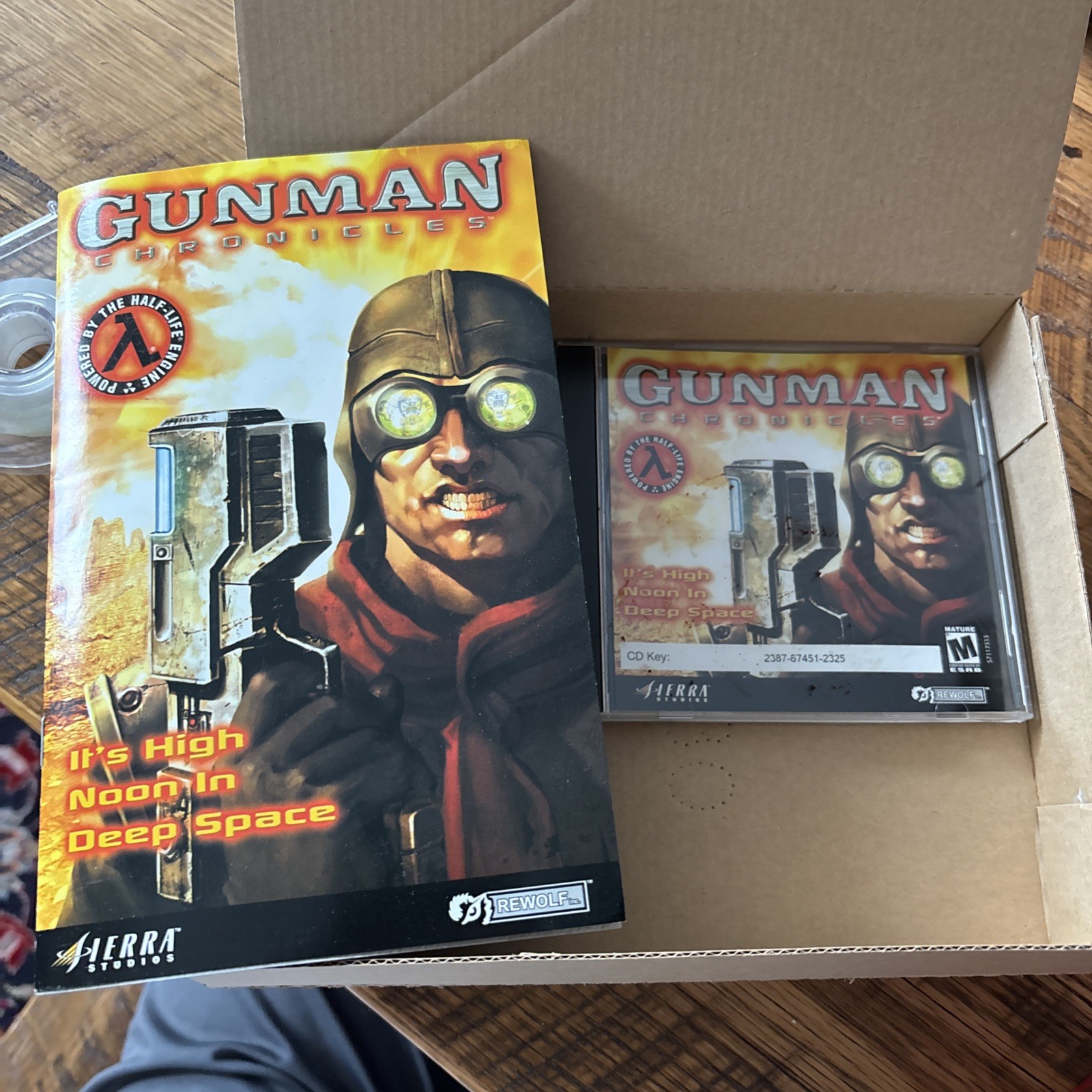 Gunman Chronicles (PC, 2000) BIG BOX Opened Box Disc Manuals Mint