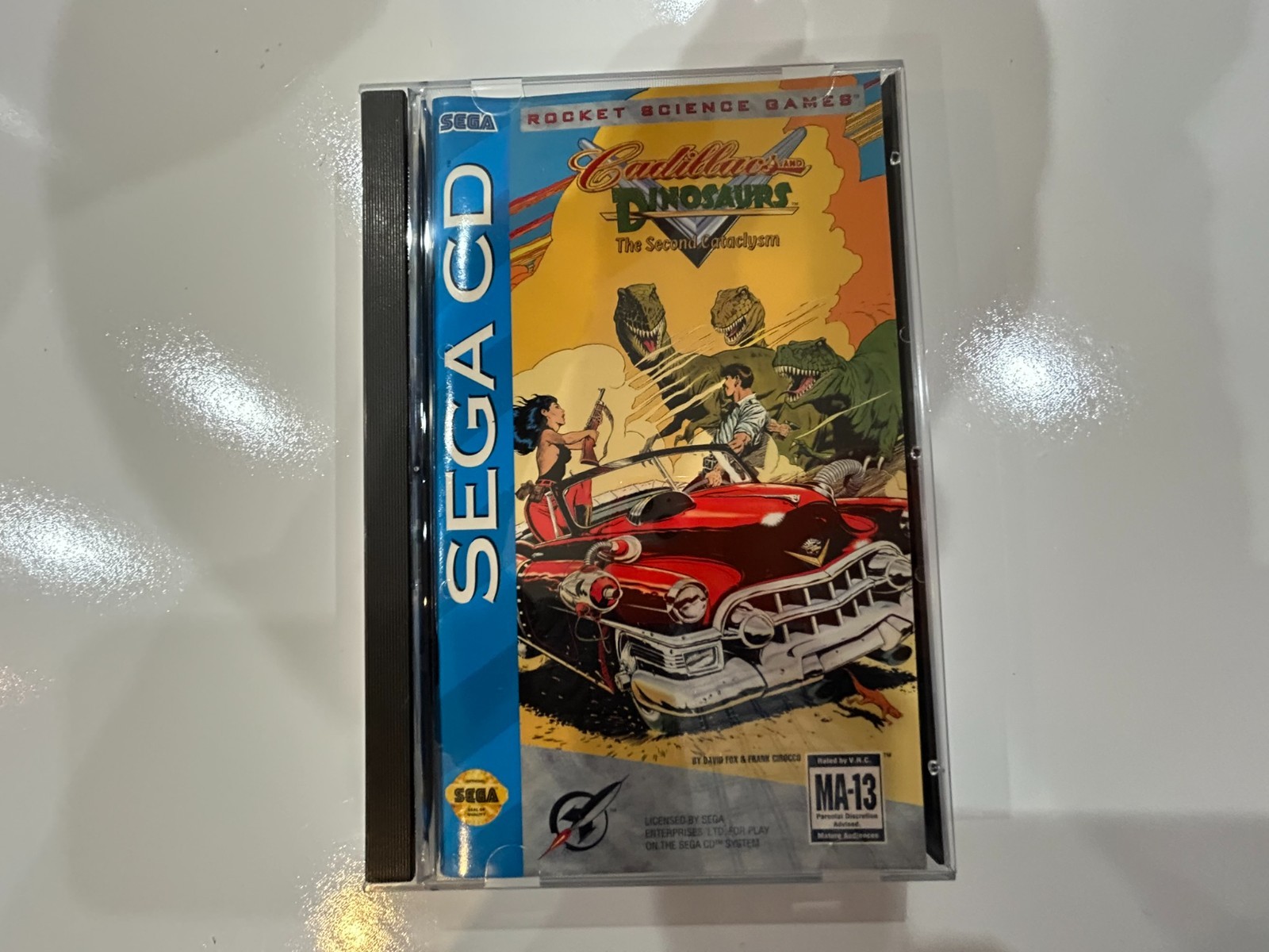 Cadillacs and Dinosaurs: The Second Cataclysm (Sega CD) Complete w Reg N MINT