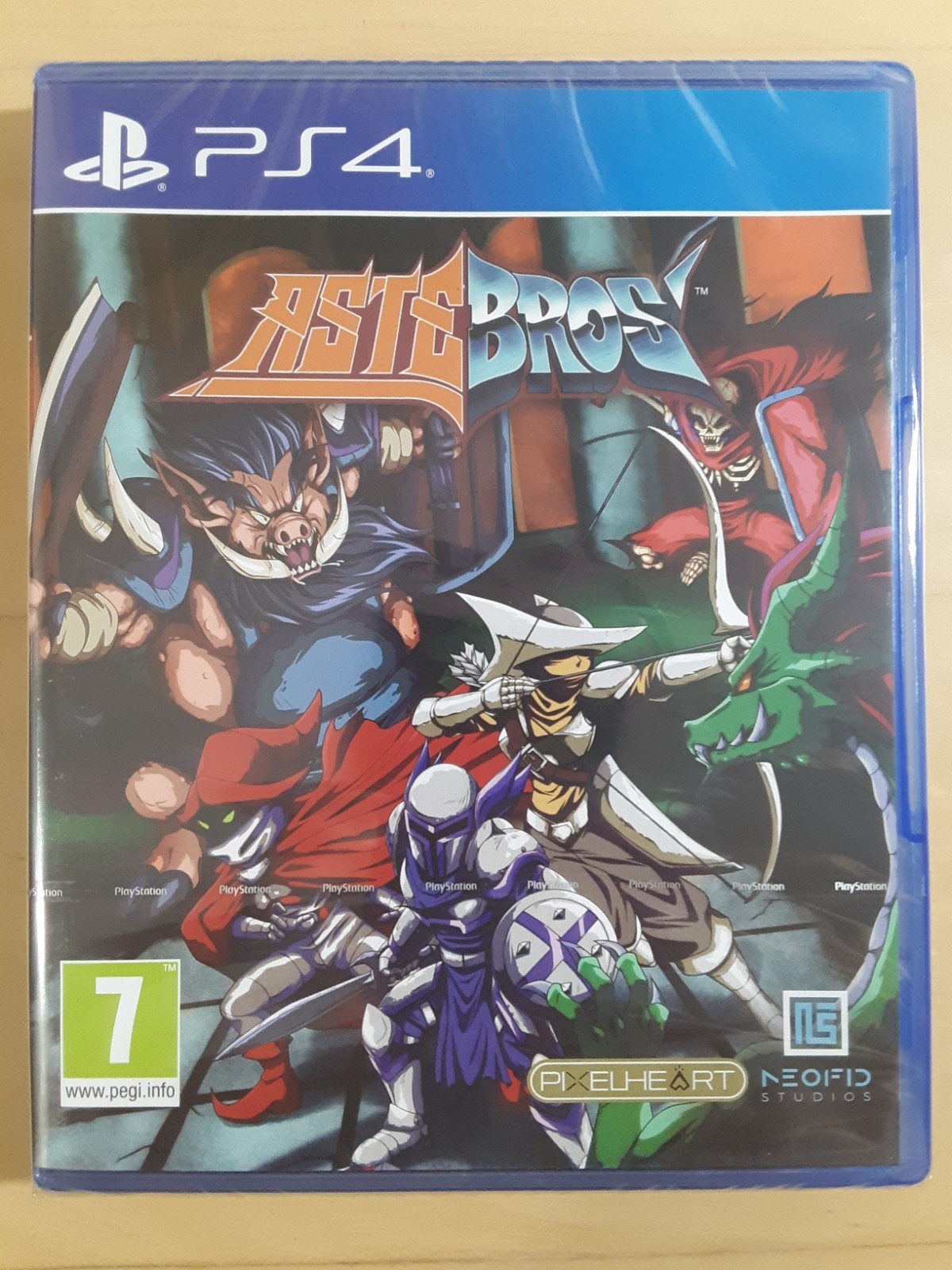 Astebros Playstation 4 PS4 -Asteborg- Metroidvania PixelHeart (Eur.) -ShipsnBox!