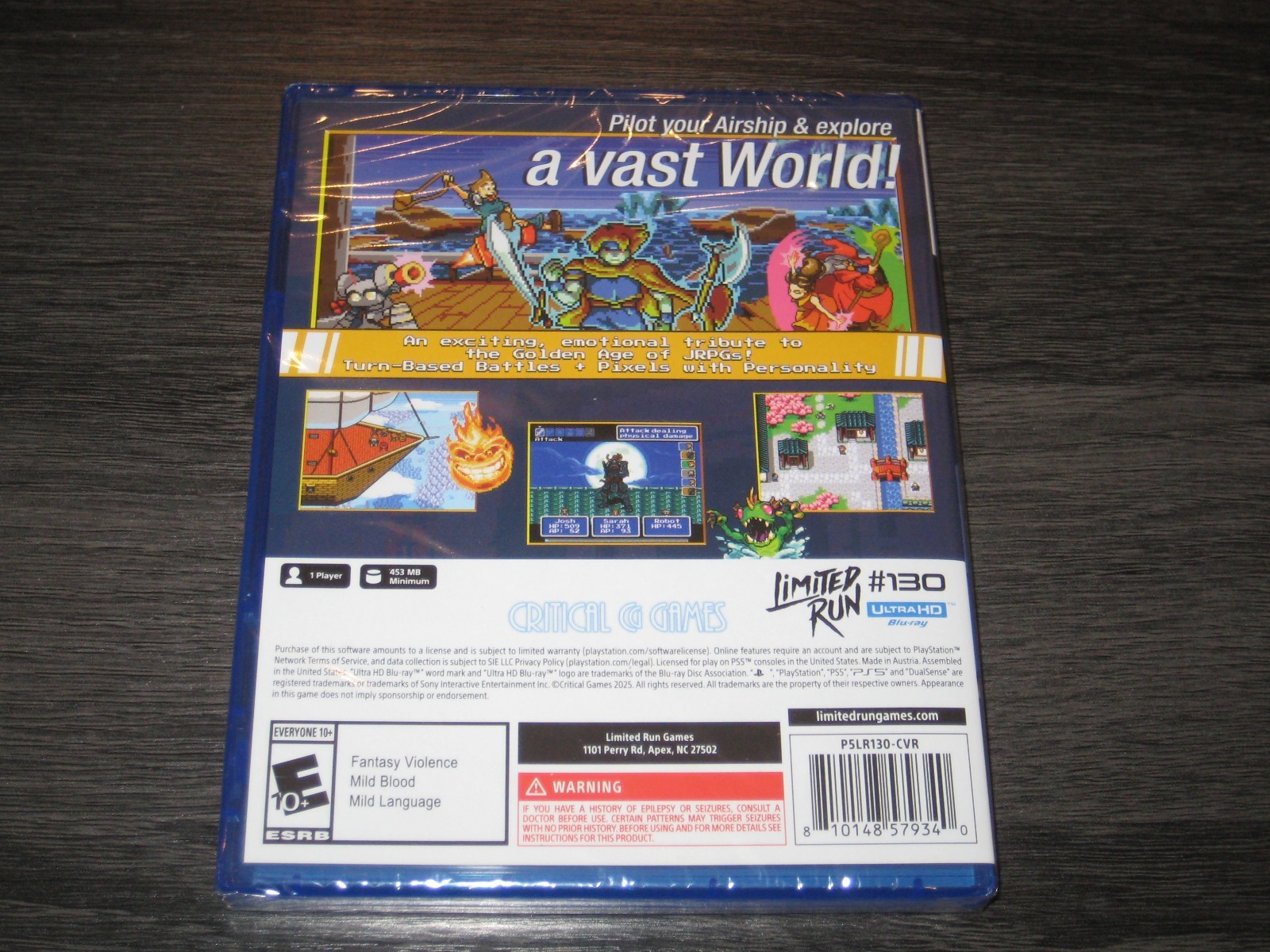 8-BIT ADVENTURES 2 (LIMITED RUN GAMES LRG #130) OOP Playstation 5 PS5