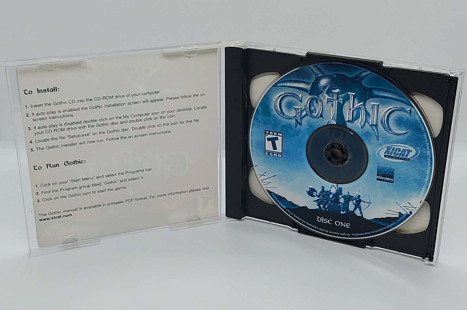 Gothic PC game (2001)