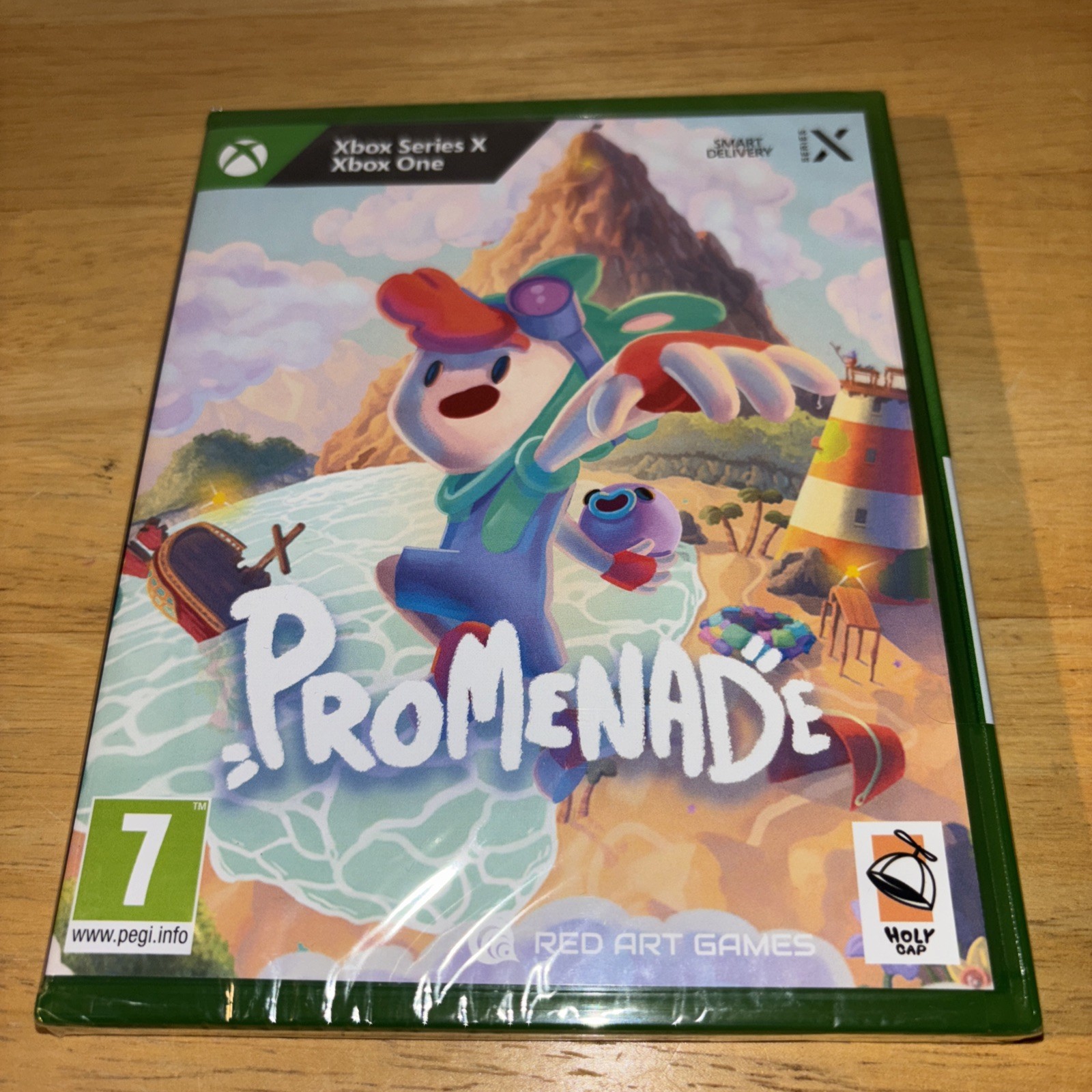 U.S. SELLER BRAND NEW PROMENADE XBOX SERIES X XBOX ONE RED ART GAMES PEGI 7