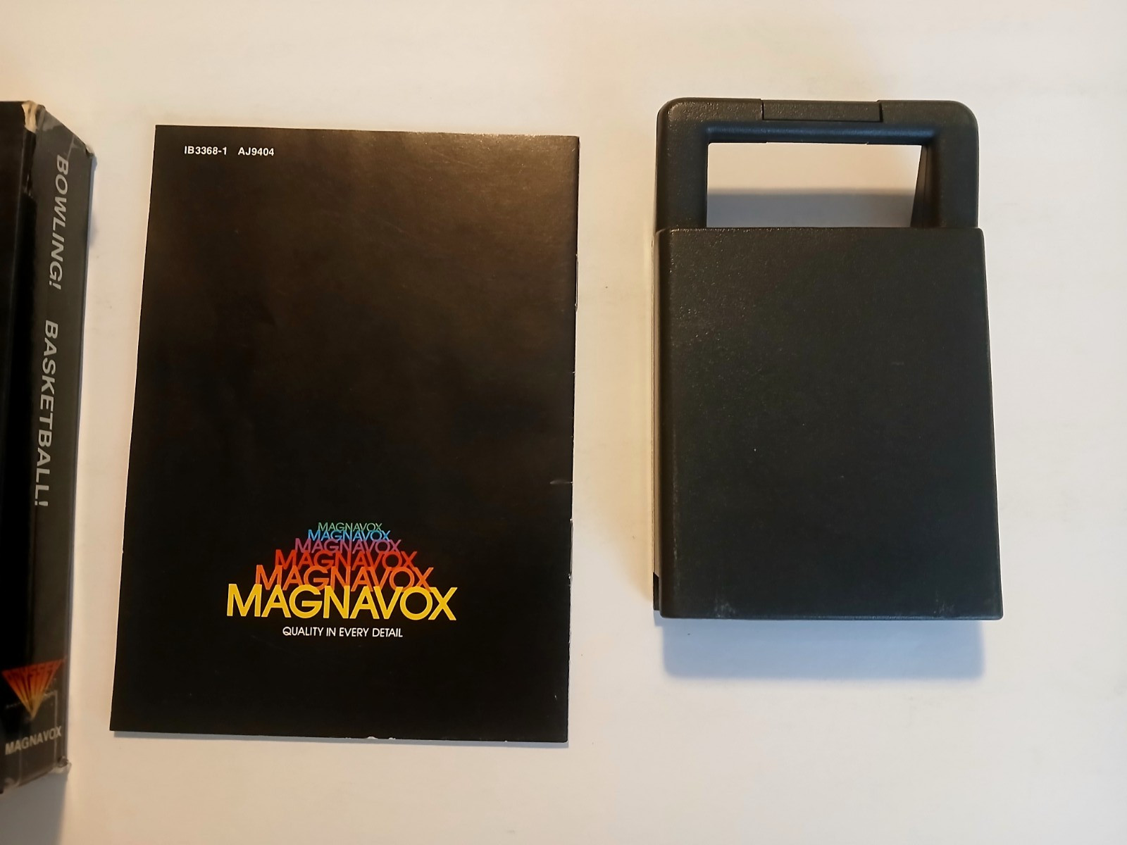 Bowling Basketball! CIB Complete in Box w Manual Magnavox Odyssey 2 Tested Works