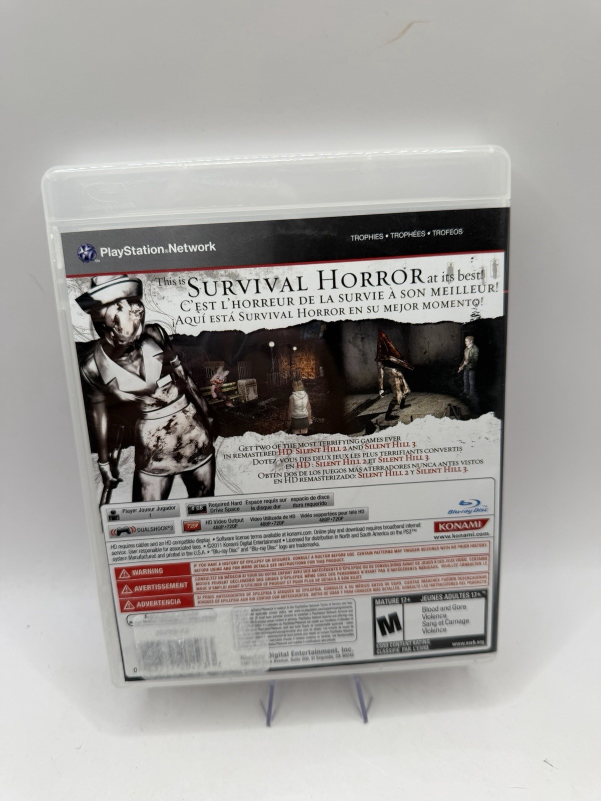 Silent Hill HD Collection – Playstation 3 Horror. Fast Shipping Very Clean