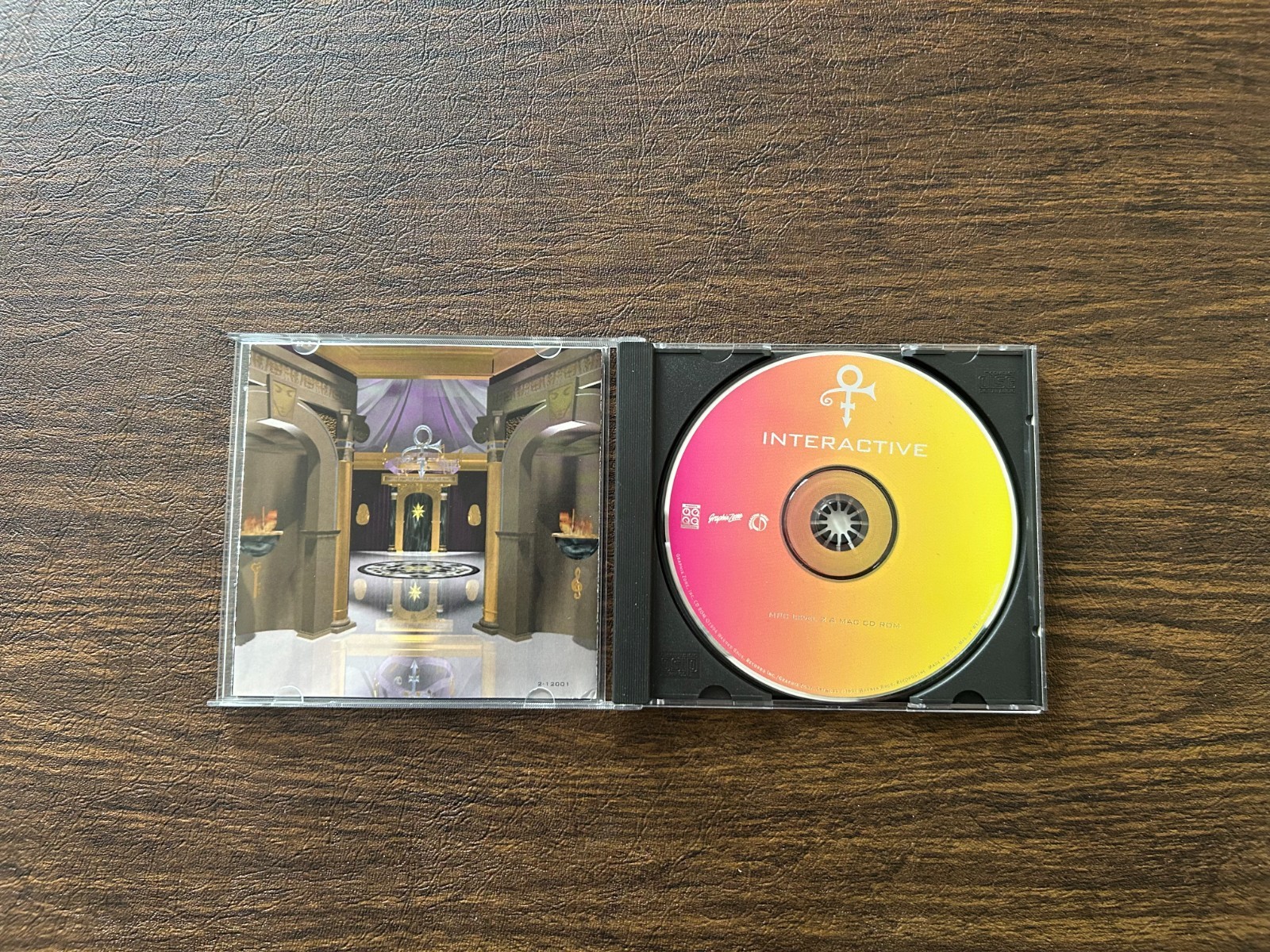 Prince Interactive 1994 CD-ROM PC MAC Rare Collectible Music Video Game CIB