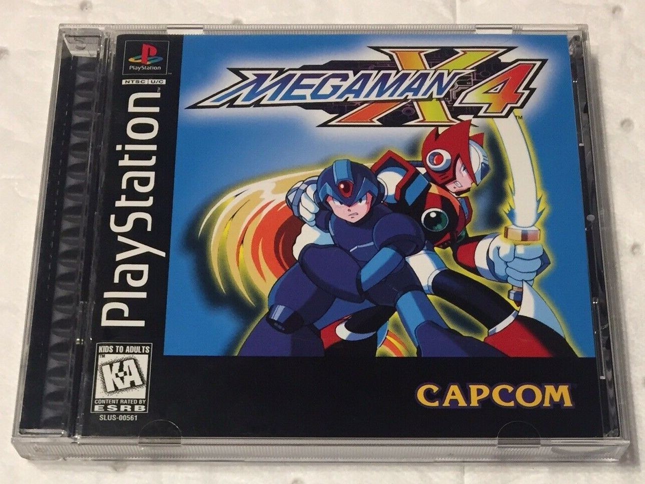 Mega Man X4 (SONY PlayStation 1, 1997) PS1 PSX CAPCOM COMPLETE NEW PRISTINE MINT