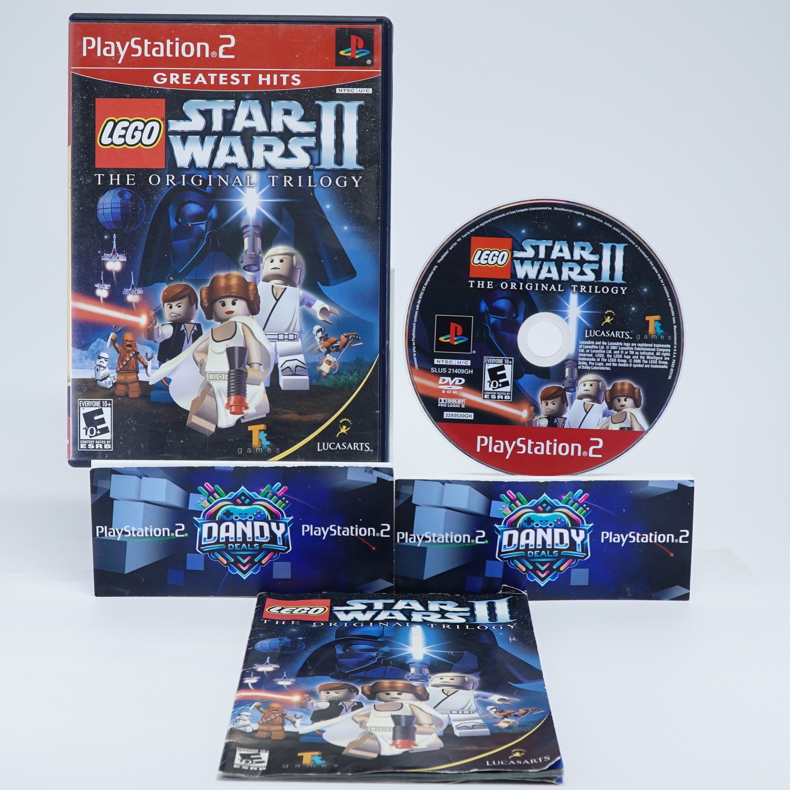 LEGO Star Wars 2 II Original Trilogy PS2 CIB W/ Manual – PlayStation 2