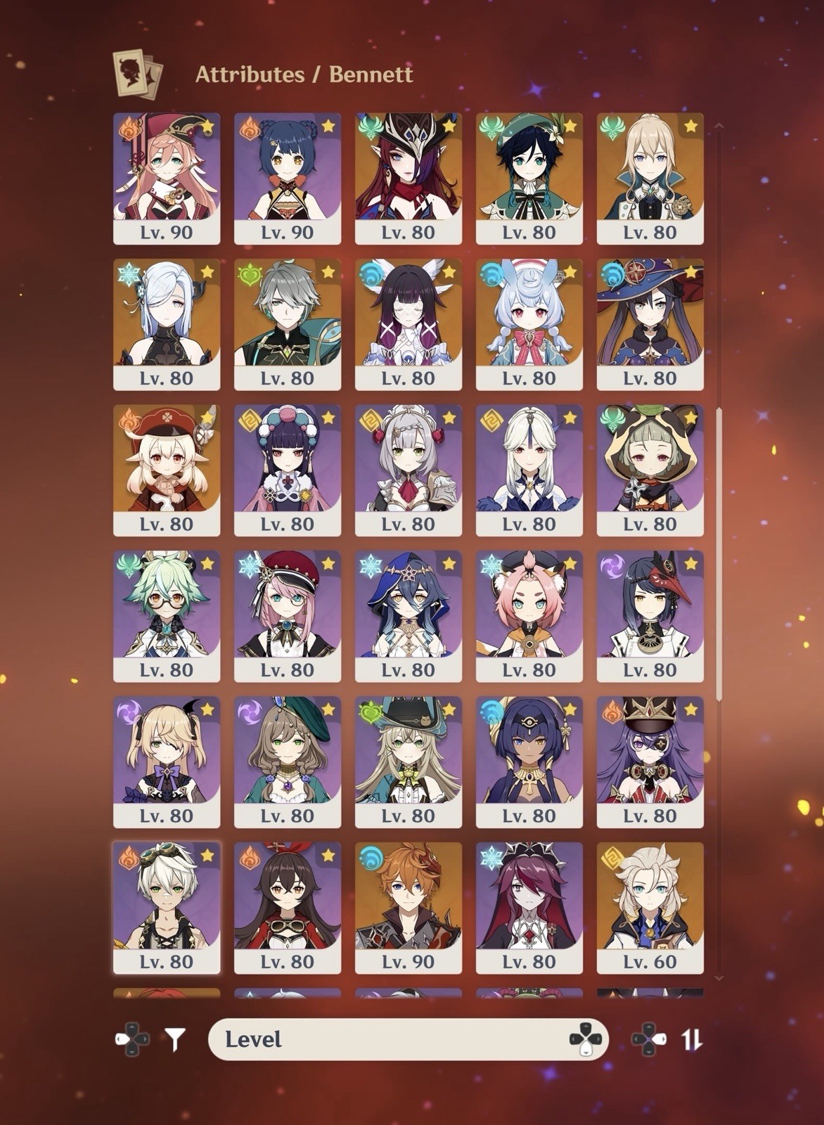 Genshin Impact Account | AR60 | NA | 38 – 5 star Characters