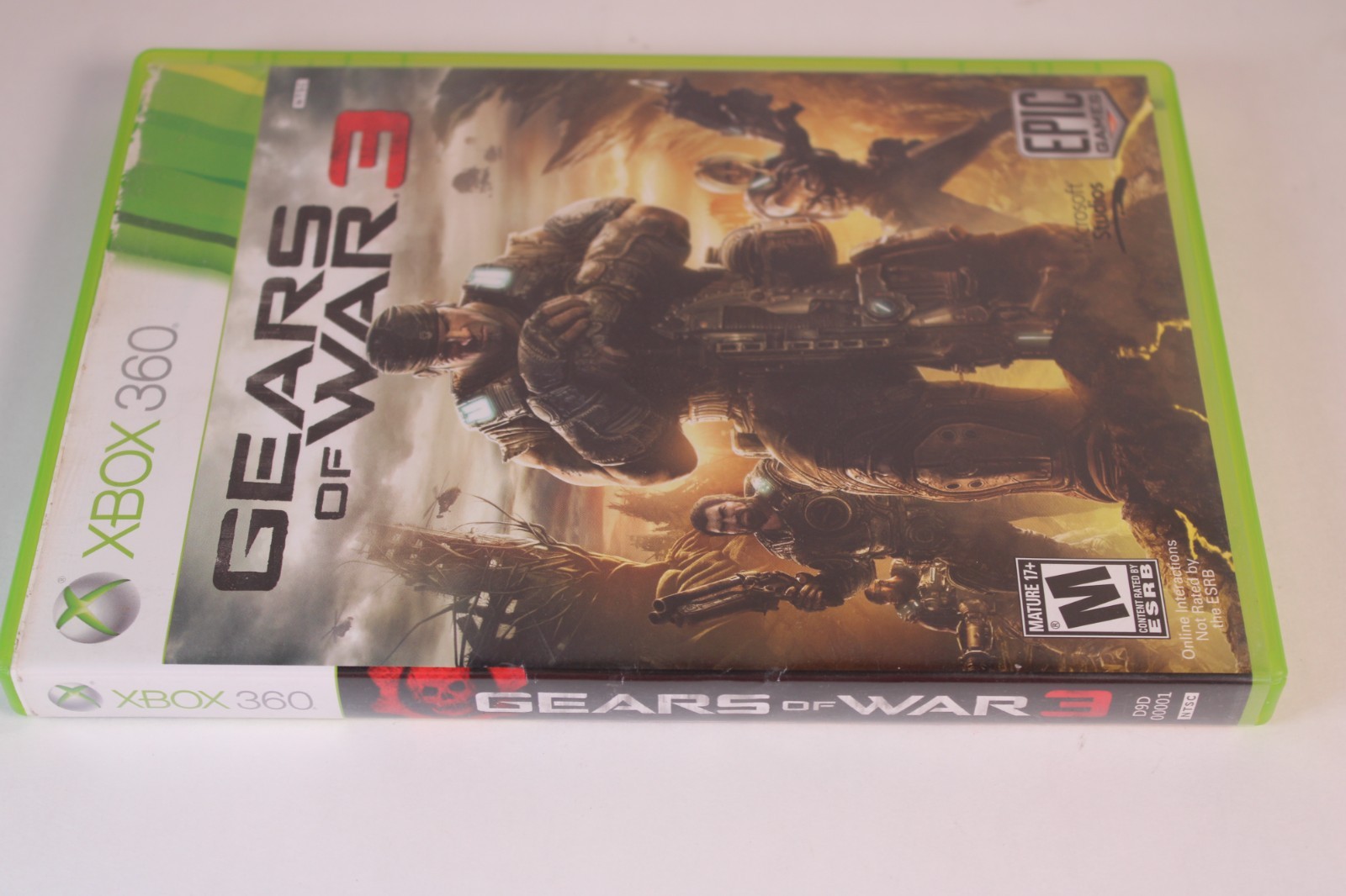 Gears of War 3 (Microsoft Xbox 360, 2011) Authentic, Tested/works great