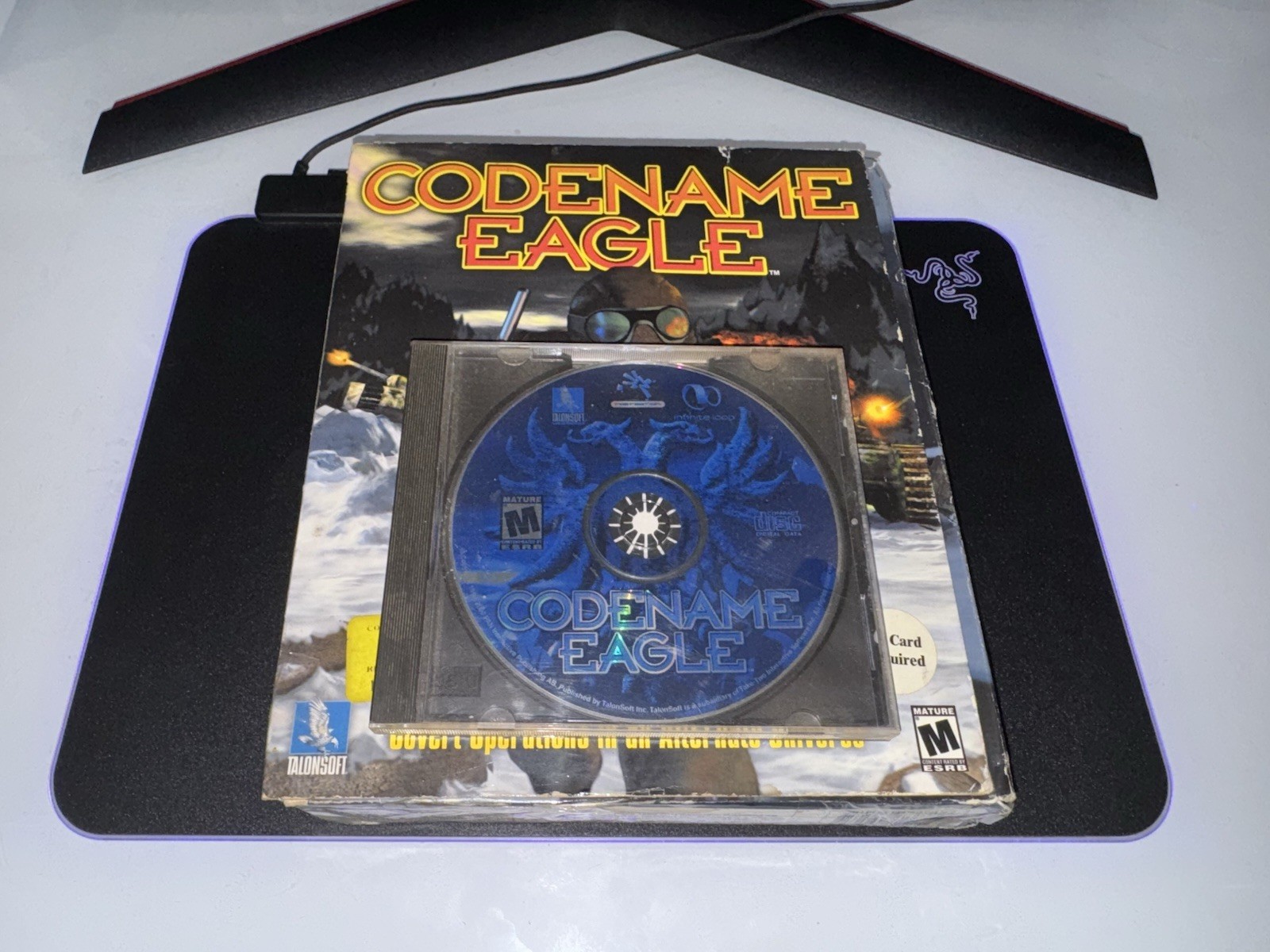 Codename Eagle PC CD-ROM – Save The World Big Box Game – Complete Good Condition