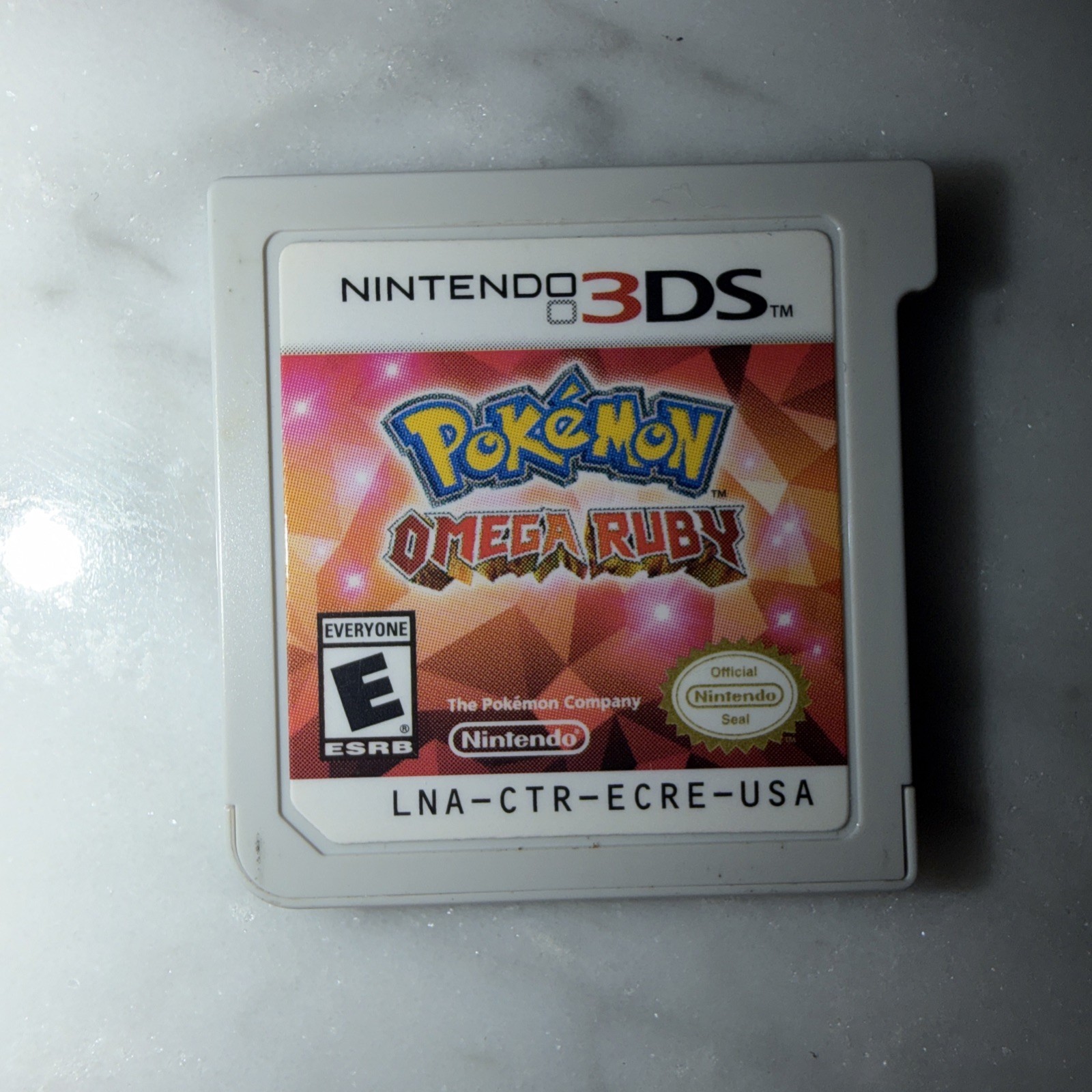 Pokemon Omega Ruby Nintendo 3DS Authentic Cartridge Tested Working
