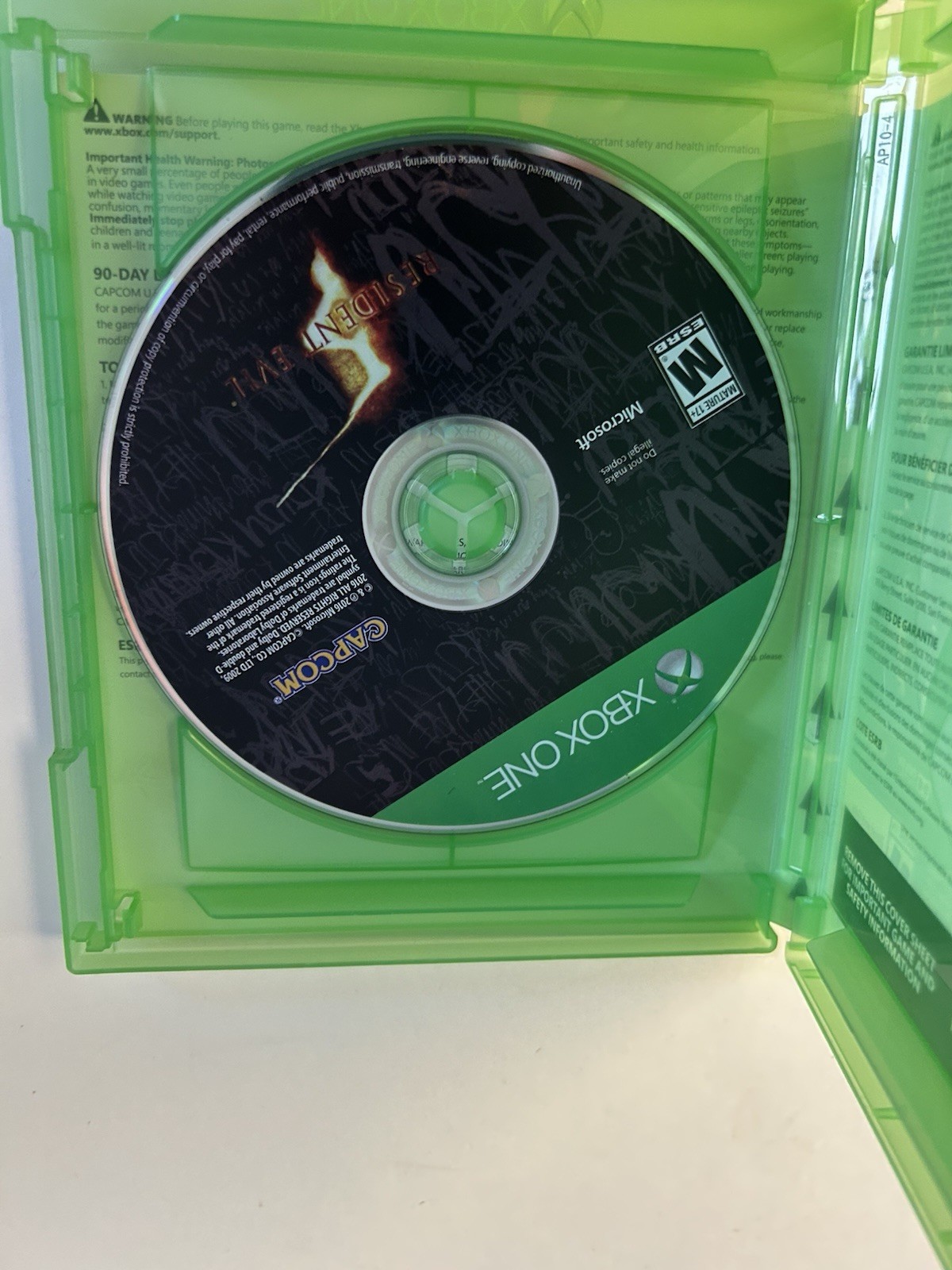 Resident Evil 5 Microsoft Xbox One 2016 Capcom