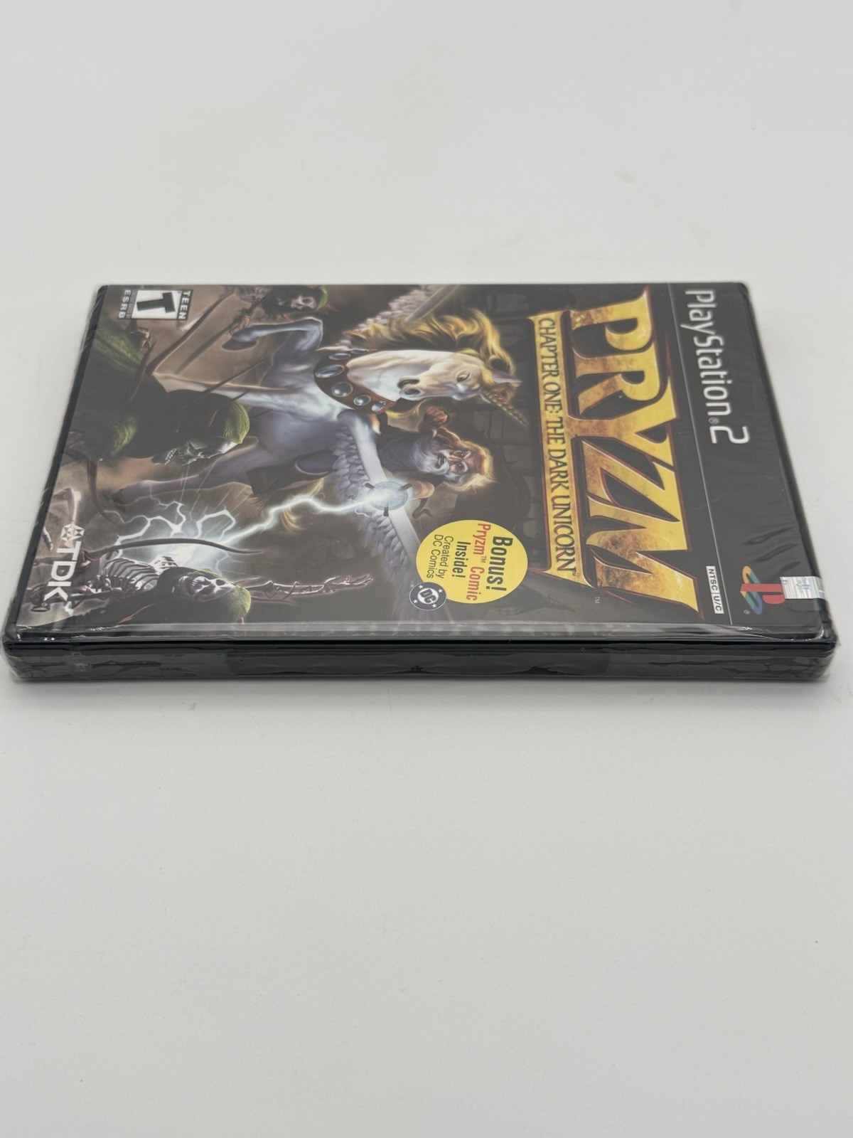 PS2 Pryzm Chapter One The Dark Unicorn. New and Sealed. Black Label.