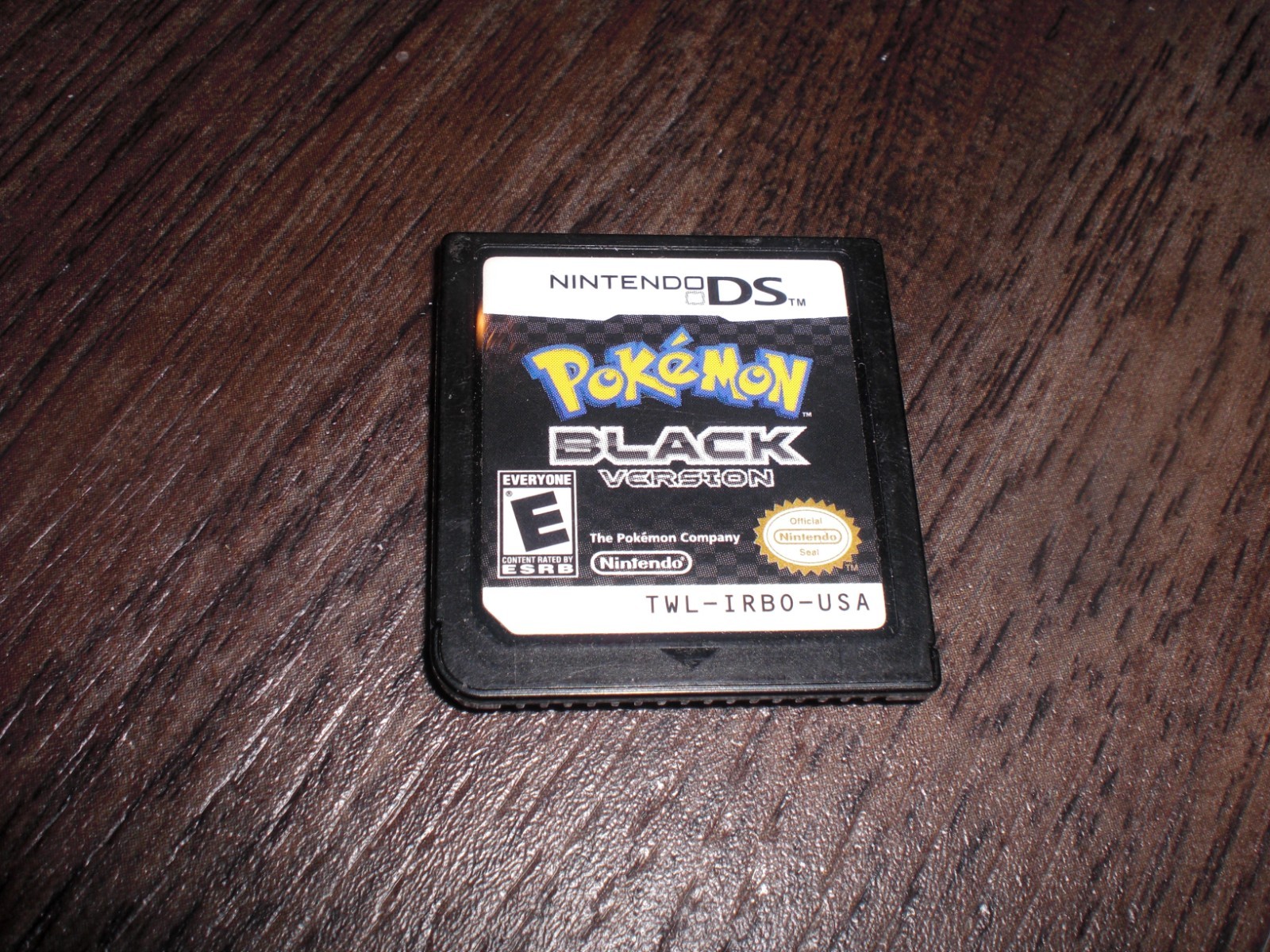 Pokemon Black 1 Version AUTHENTIC GENUINE Game Nintendo DS DSi 3DS 2DS XL TESTED