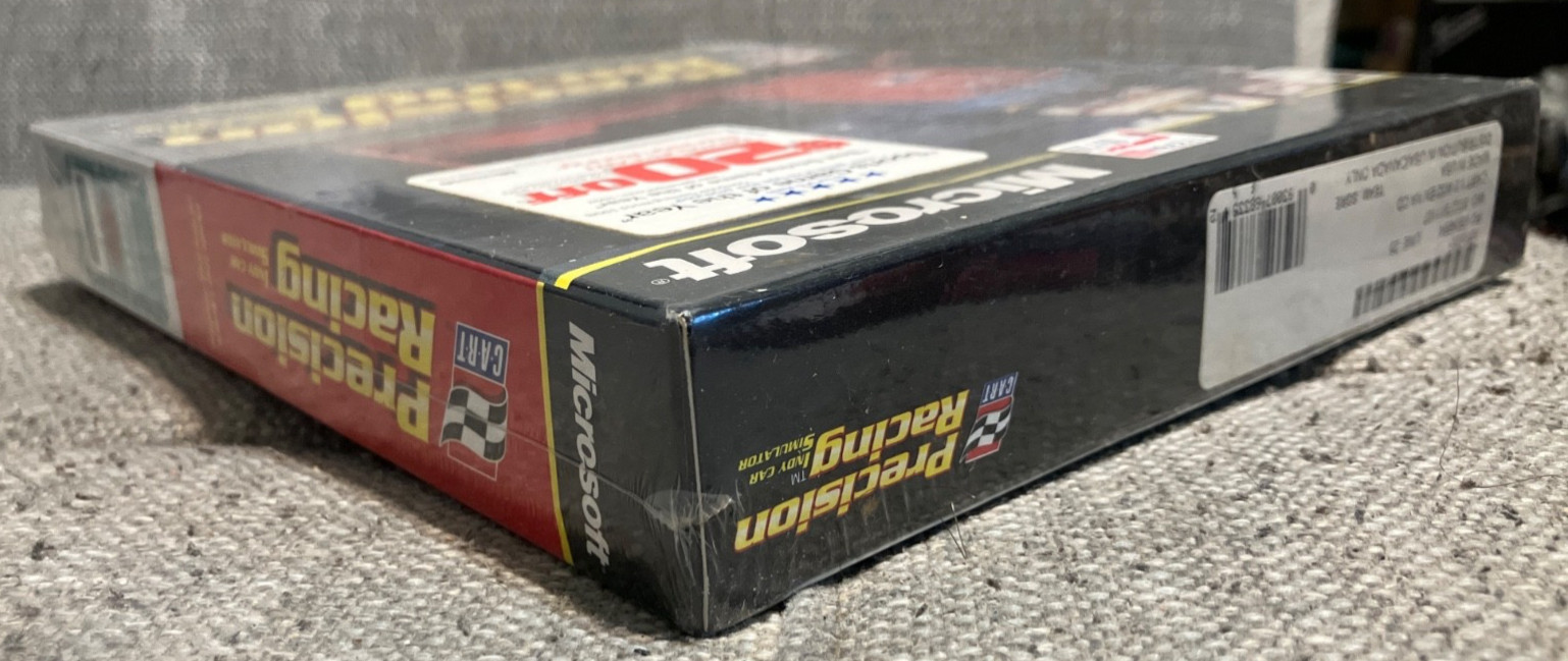 Microsoft Precision Racing Indy Car Simulator (1997) Big Box PC SEALED NEW