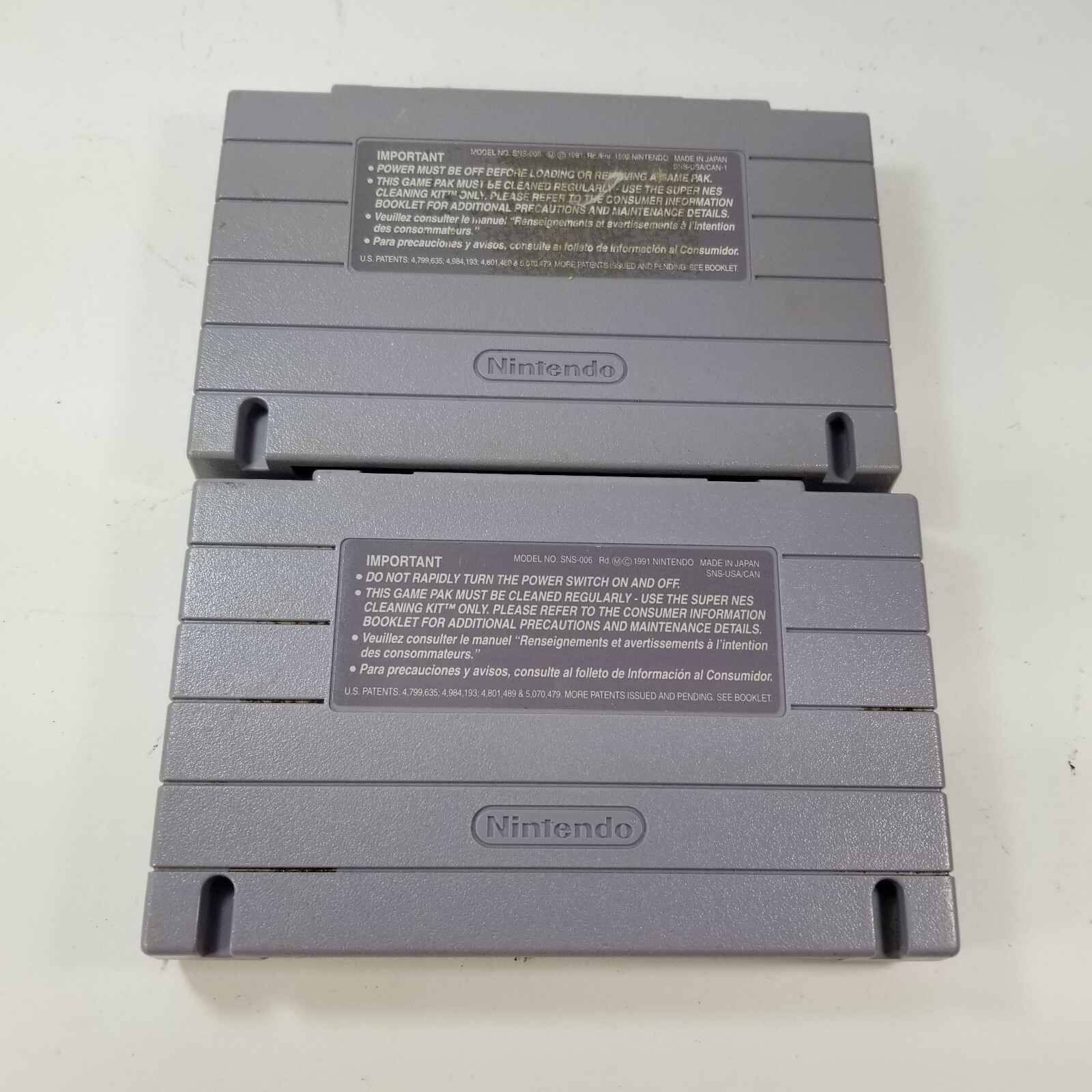 Super Play Action Football & Super Slam Dunk (Super Nintendo) SNES Basketball