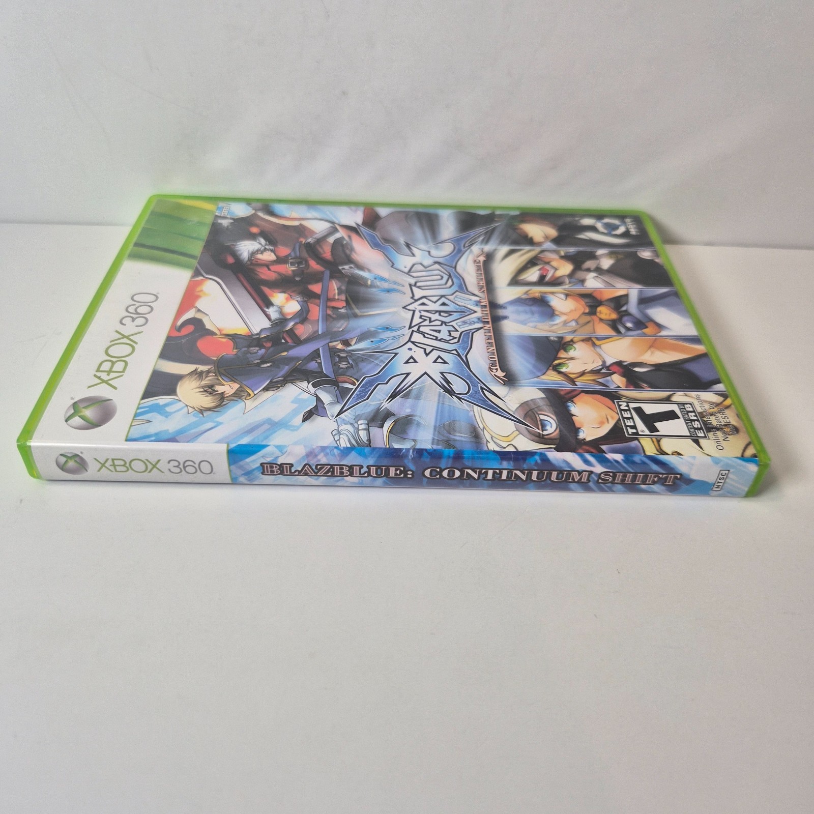 BlazBlue Continuum Shift Xbox 360 Complete Case Manual Tested